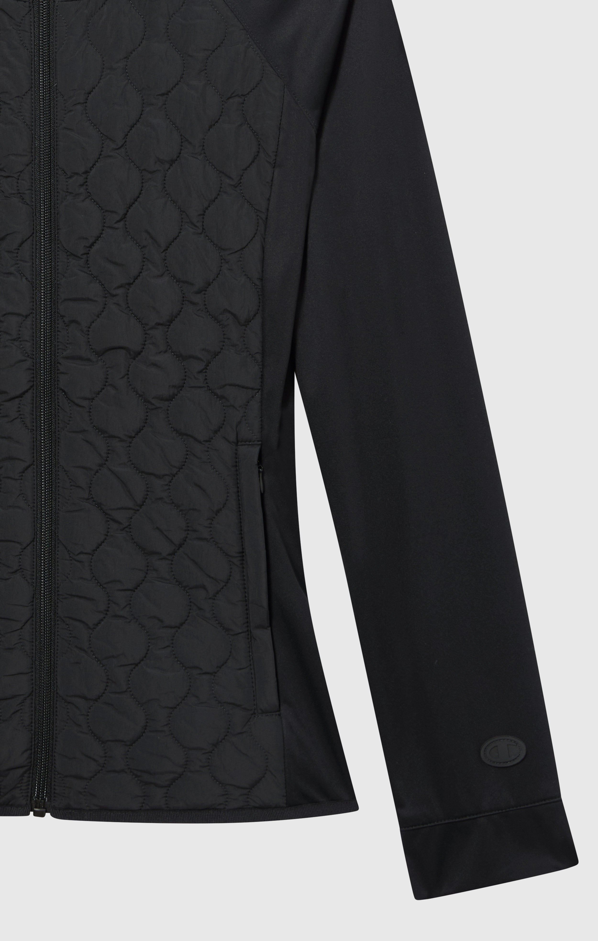 Chaqueta acolchada con capucha para mujer