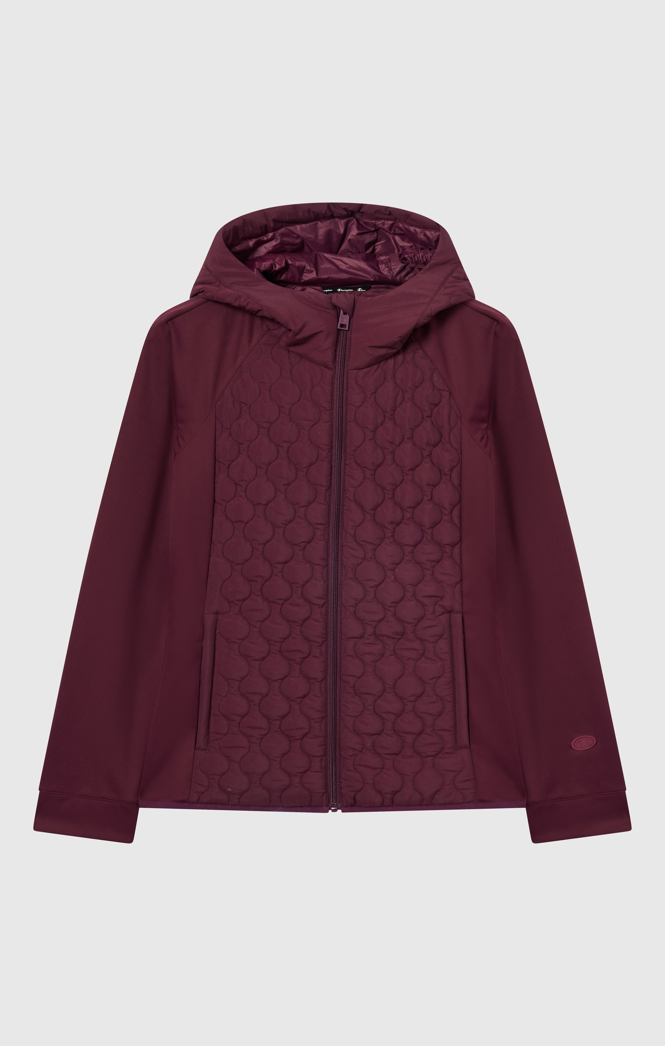 Giacca con cappuccio imbottita da donna