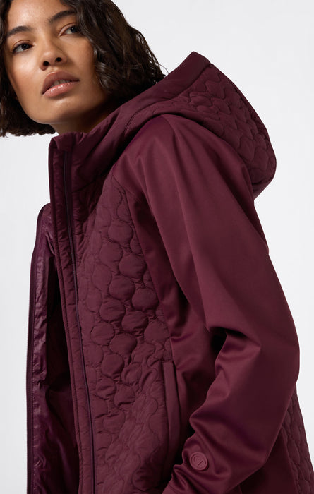 Gefütterte Kapuzenjacke für Damen