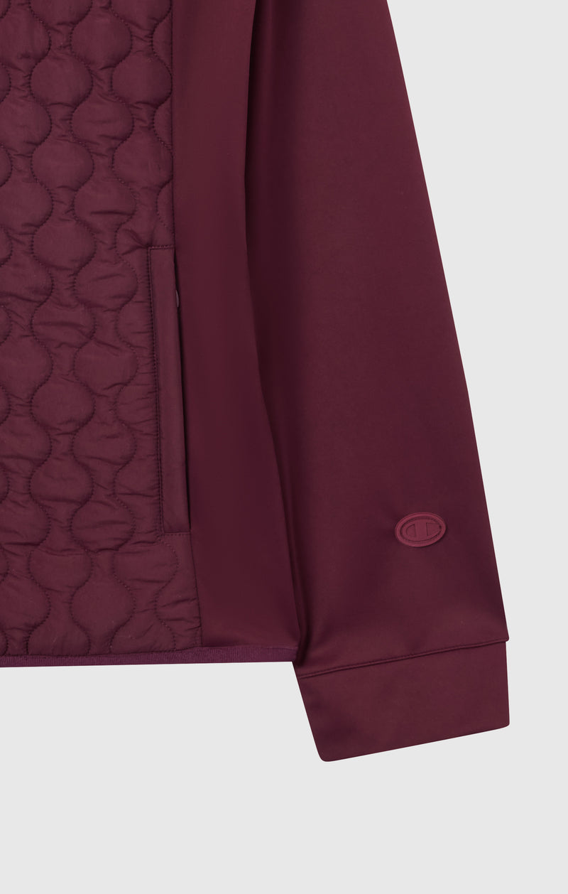 Giacca con cappuccio imbottita da donna