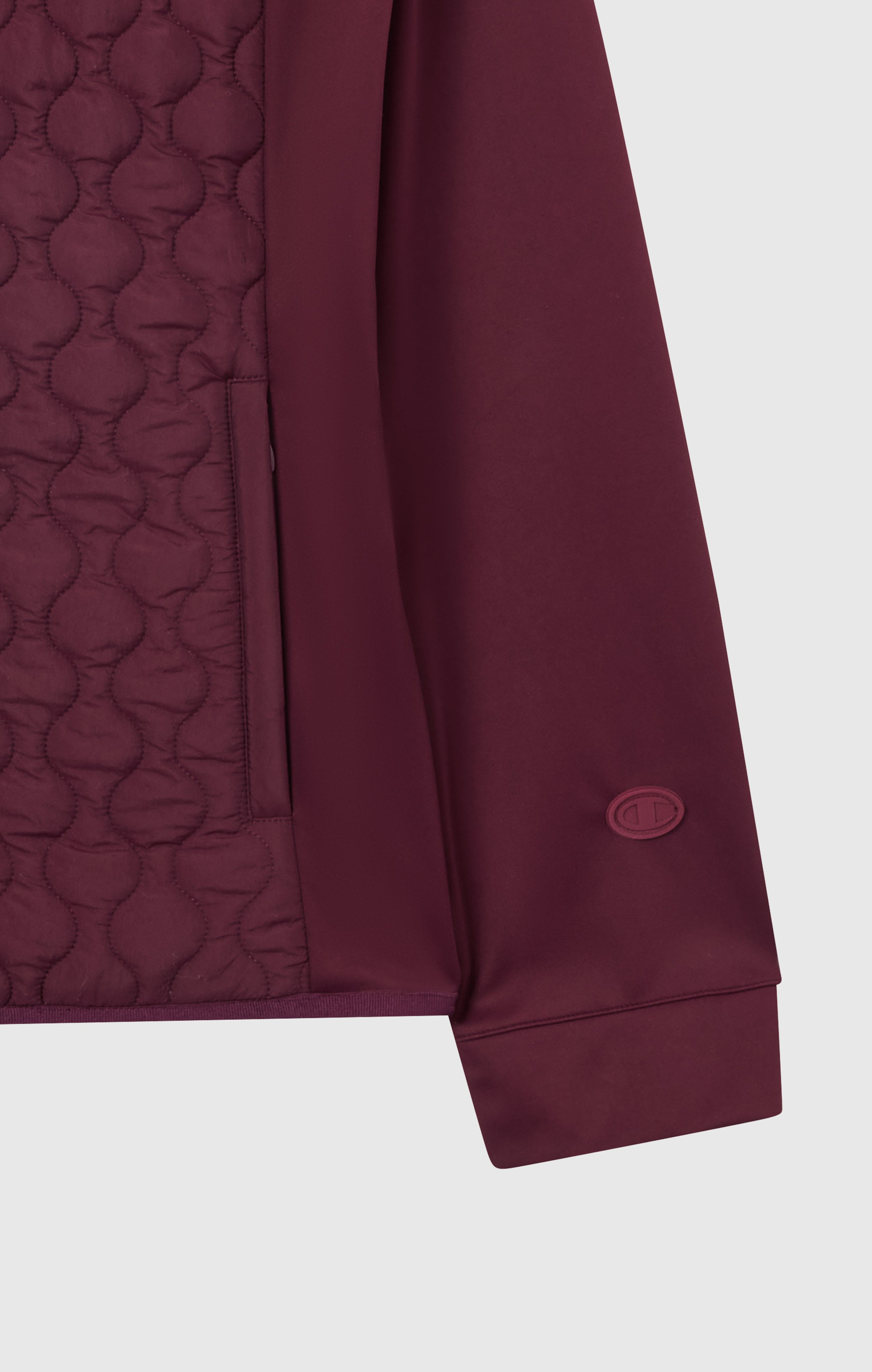 Chaqueta acolchada con capucha para mujer