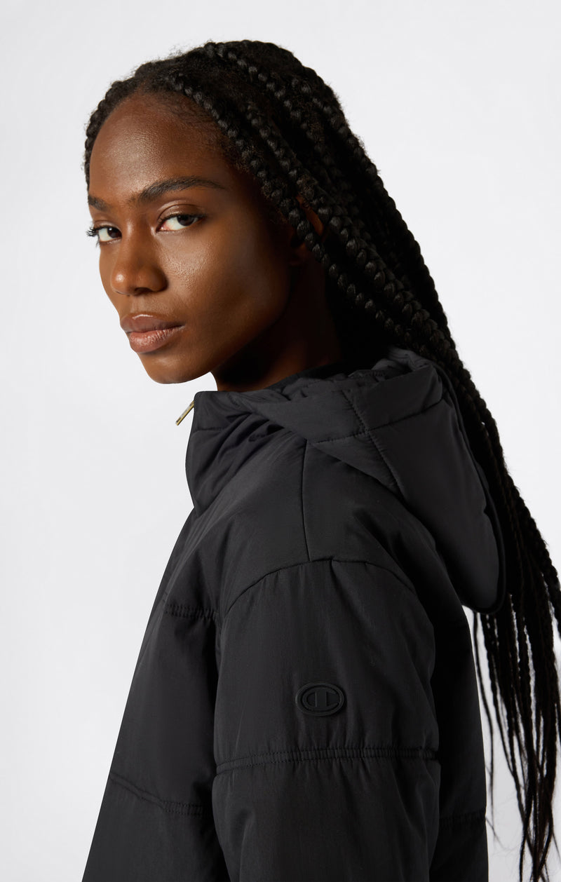 Giacca leggera con cappuccio da donna