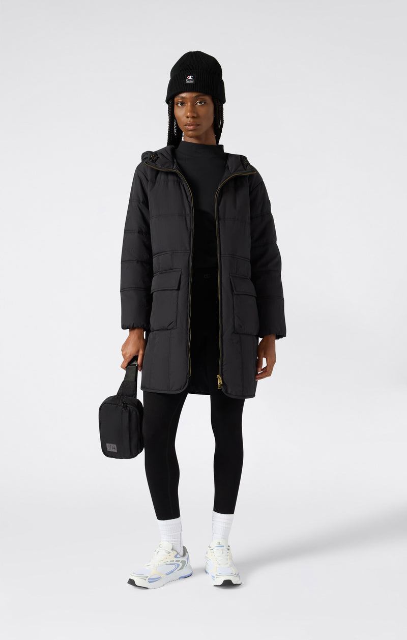 Giacca leggera con cappuccio da donna