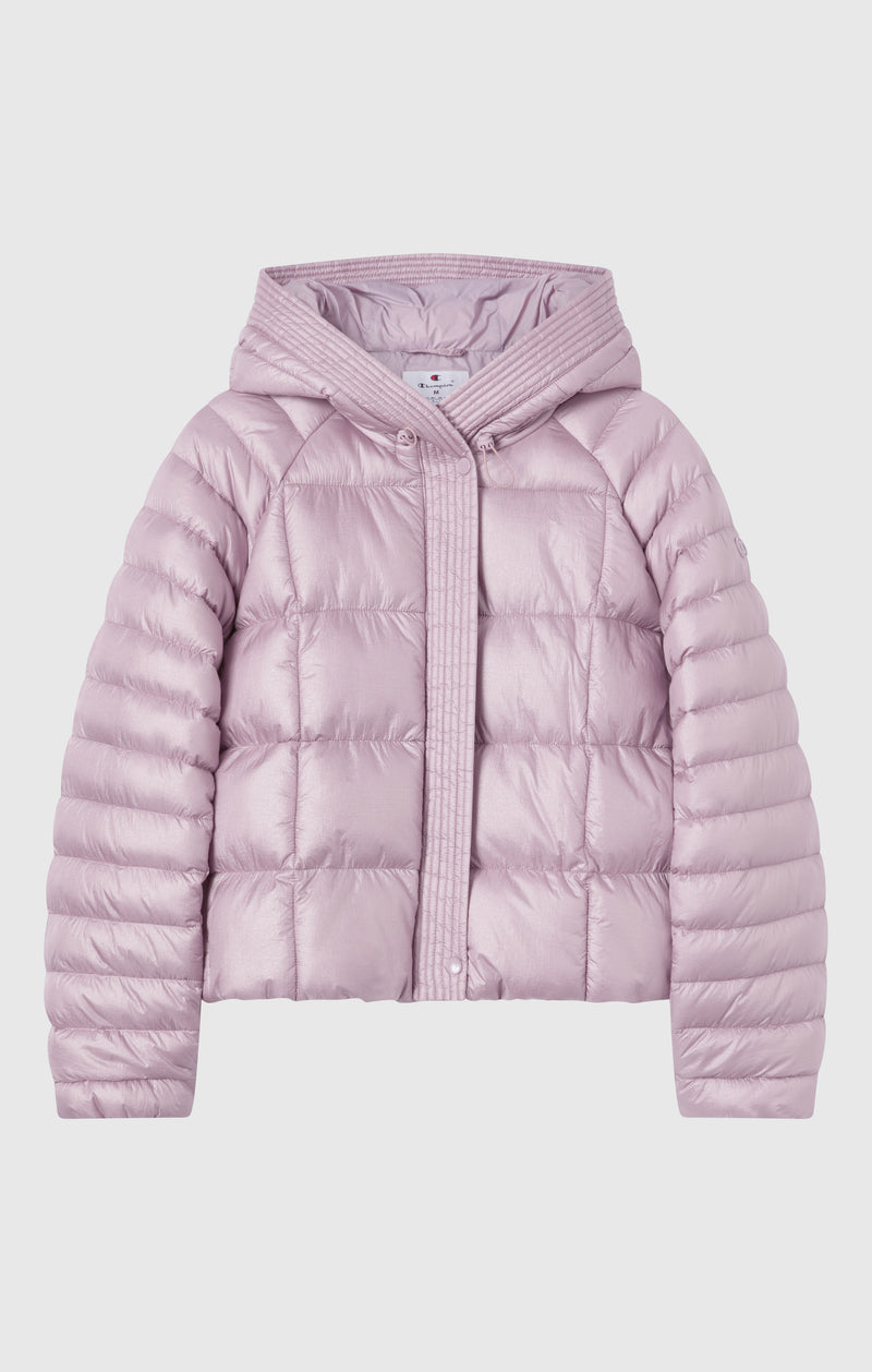 Women’s Shiny Hooded Puffer Jacket