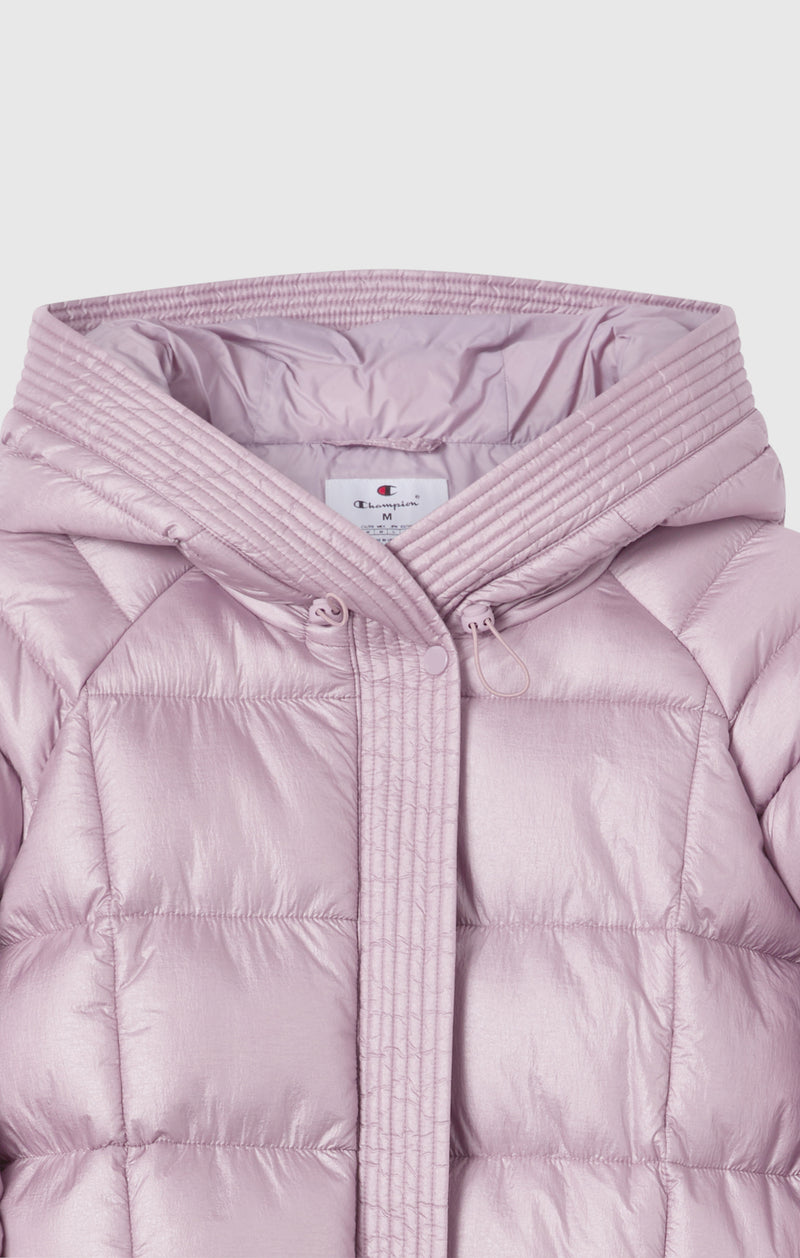 Women’s Shiny Hooded Puffer Jacket