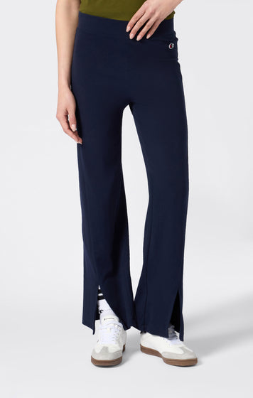 Leggings Donna A Vita Alta Con Costine Icons