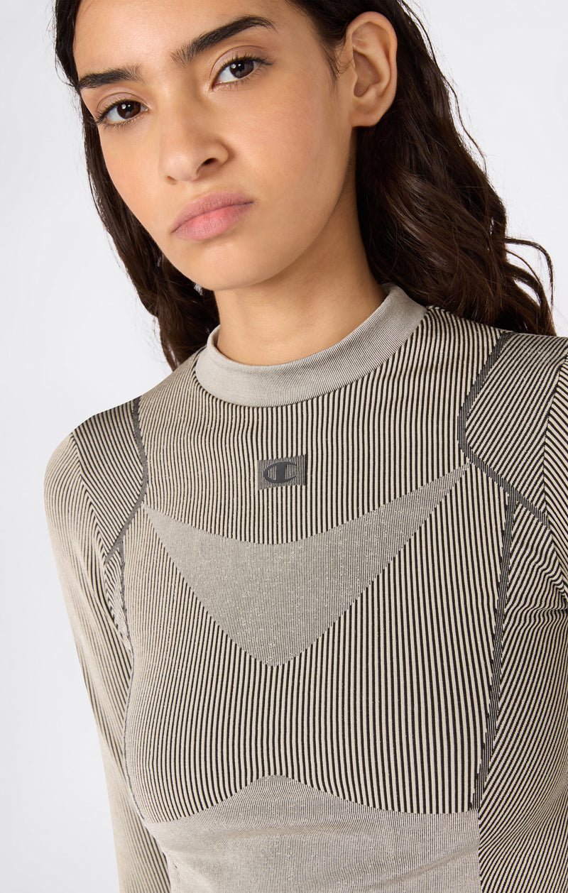 Top Femme Manches Longues Seamless