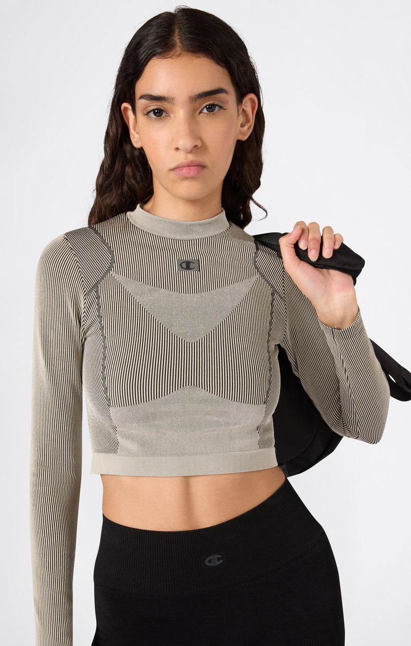 Top Femme Manches Longues Seamless