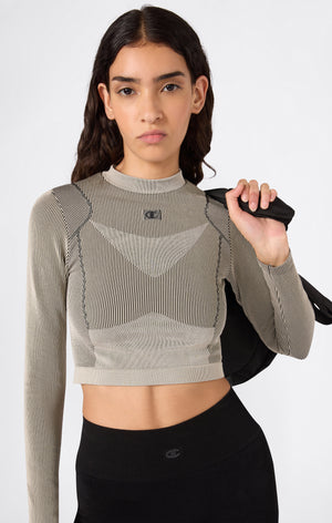 Top Femme Manches Longues Seamless