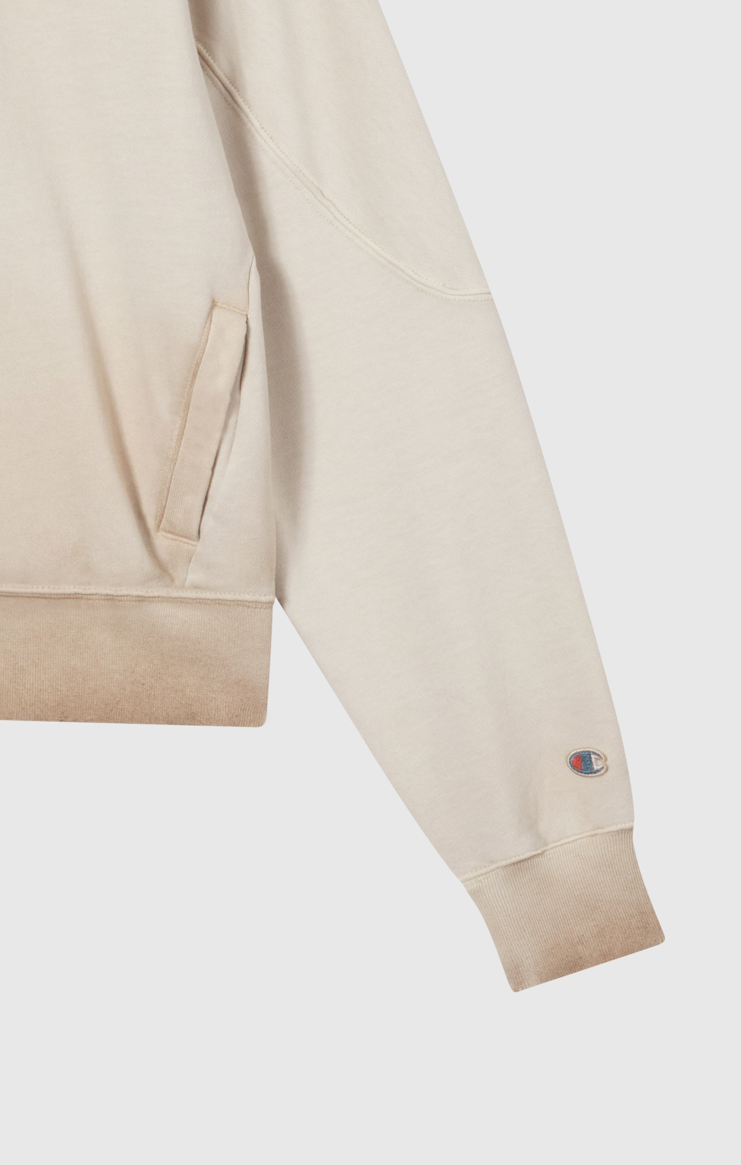 Felpa Pesante da Donna Con Cappuccio E Zip Intera Effetto Slavato Time Capsule