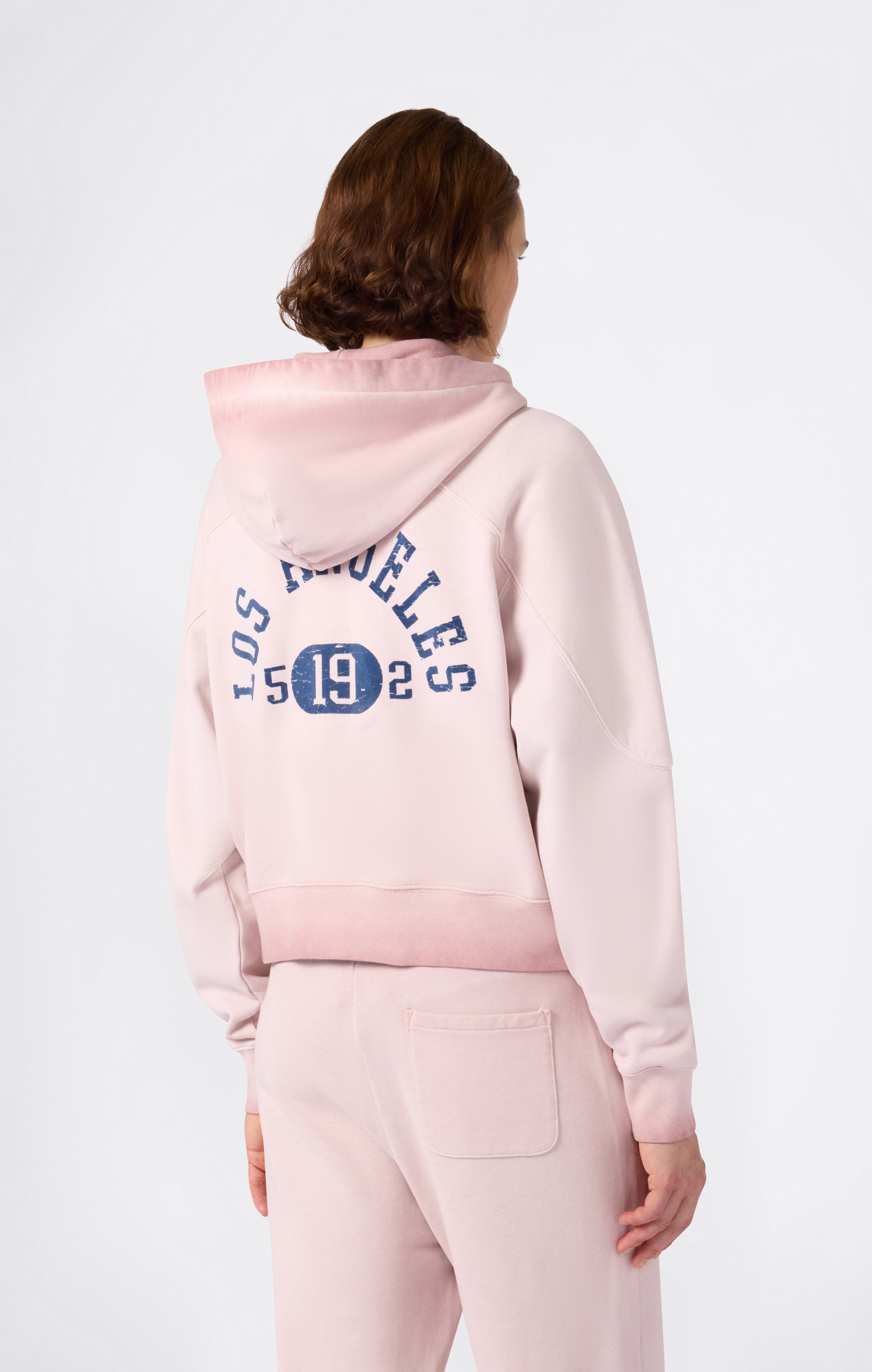 Women’s Washed Full Zip Heavyweight Sweatshirt Hoodie Time Capsule