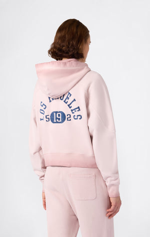 Women’s Washed Full Zip Heavyweight Sweatshirt Hoodie Time Capsule