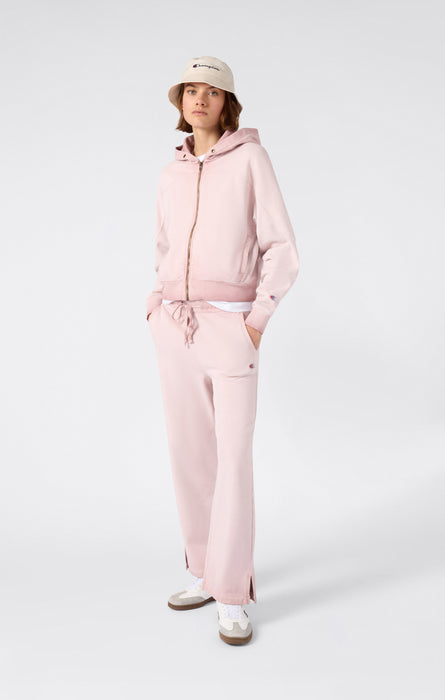 Felpa Pesante da Donna Con Cappuccio E Zip Intera Effetto Slavato Time Capsule