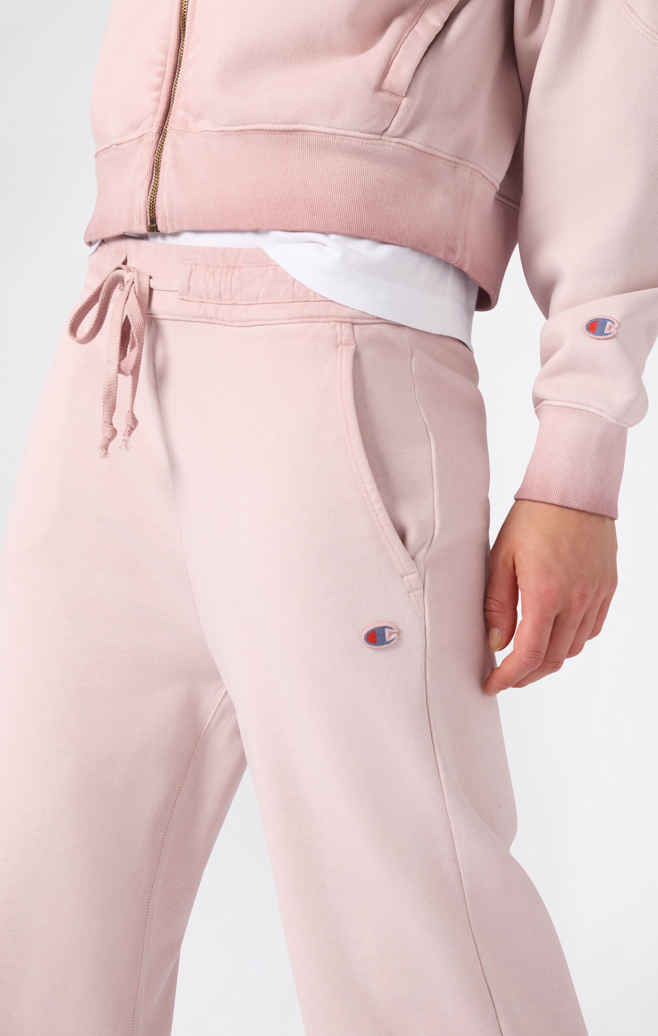 Pantaloni Donna A Gamba Larga Effetto Slavato Time Capsule