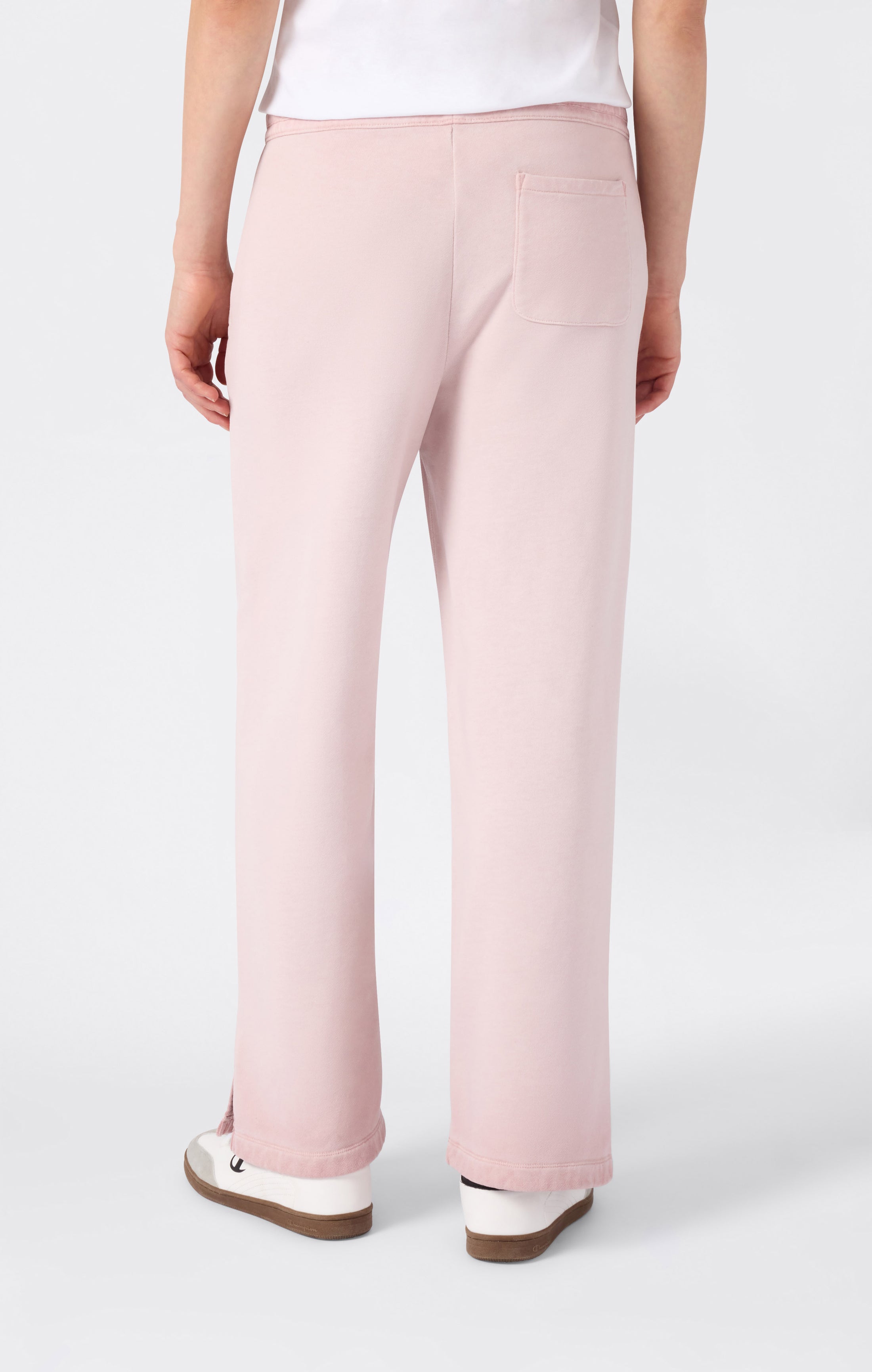 Pantaloni Donna A Gamba Larga Effetto Slavato Time Capsule