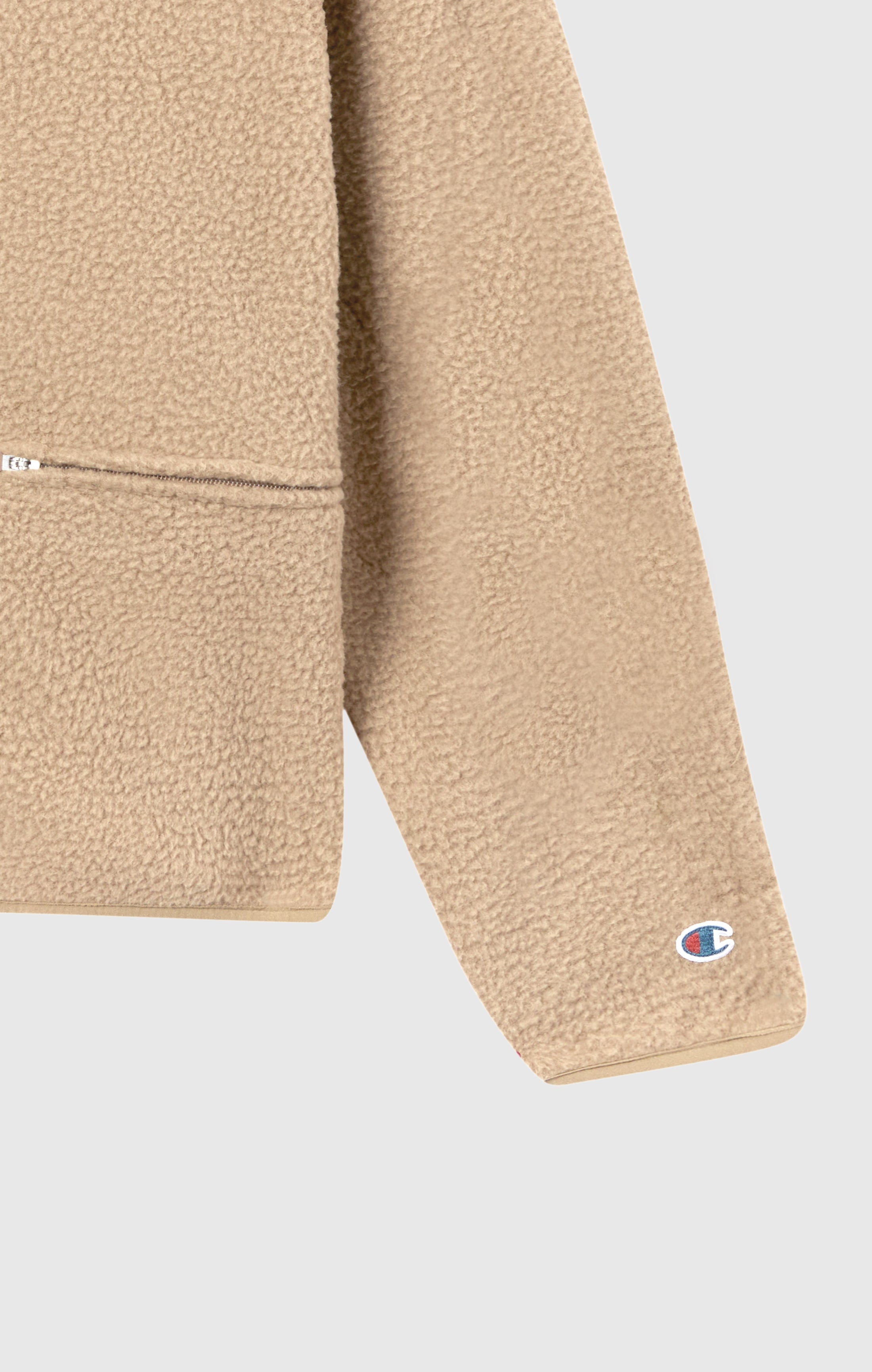 Women’s Snap Button Teddy Fleece Jacket Time Capsule