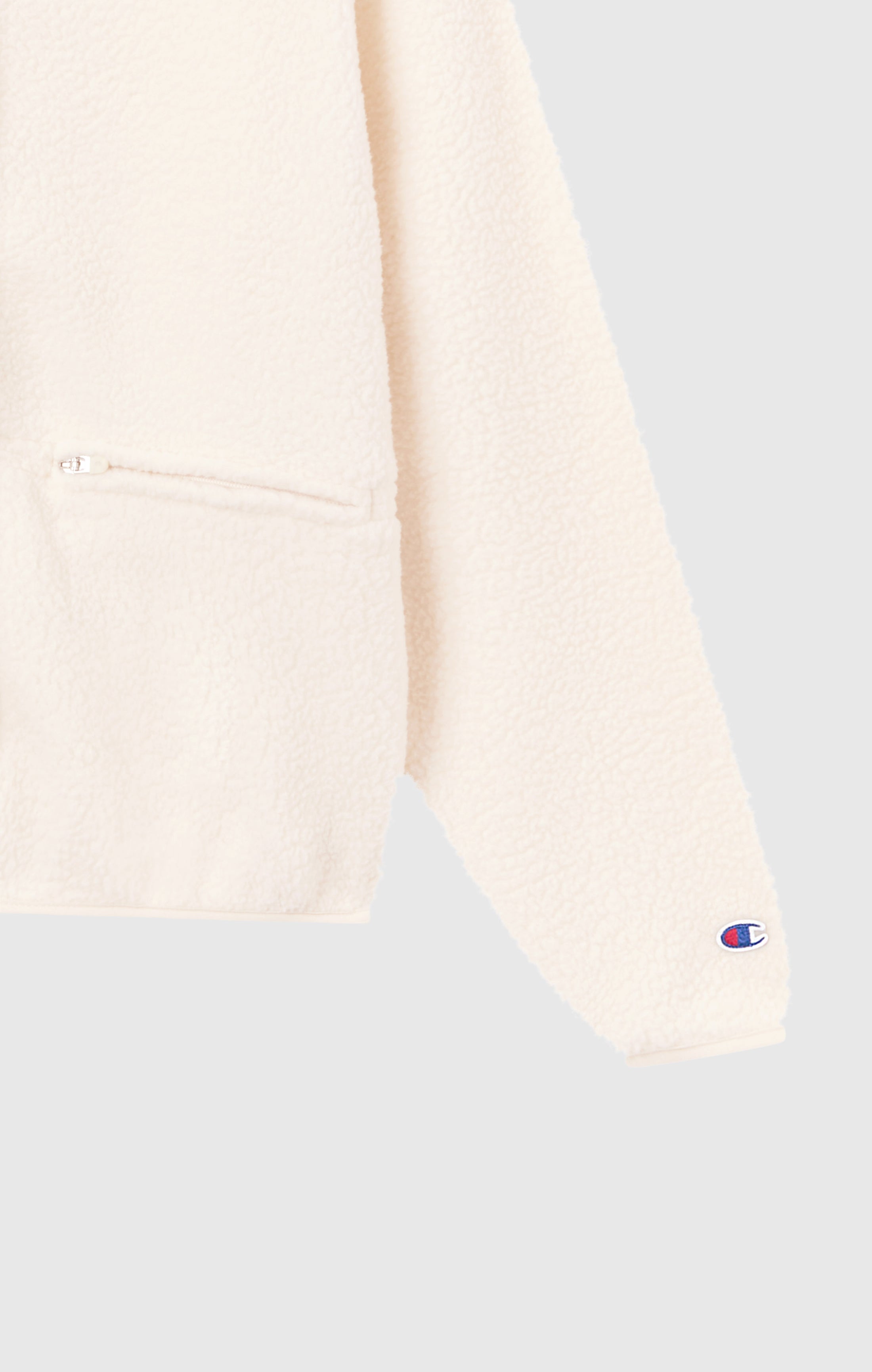 Women’s Snap Button Teddy Fleece Jacket Time Capsule