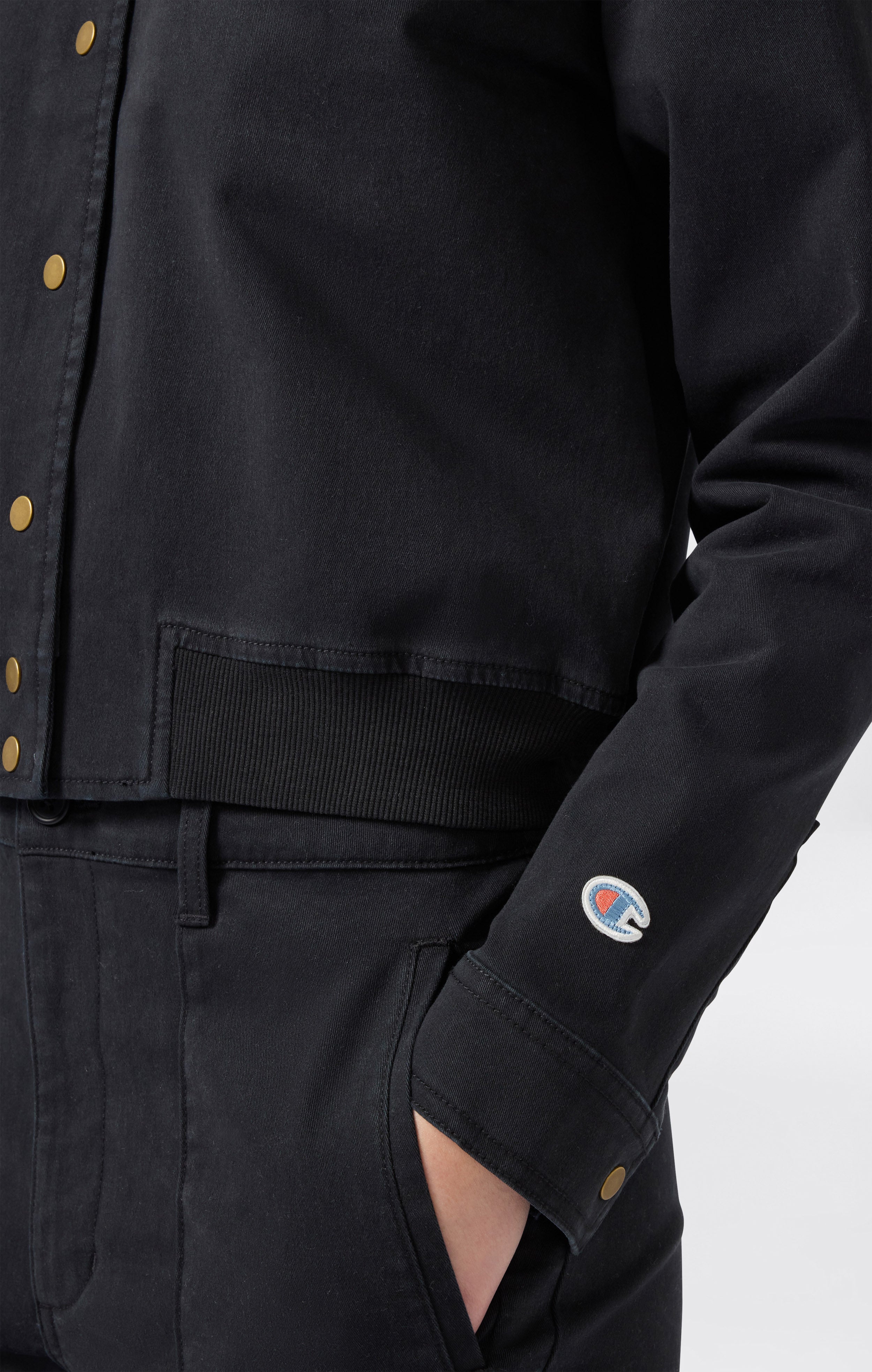 Damen Utility Jacke Kurz Aus Twill Time Capsule