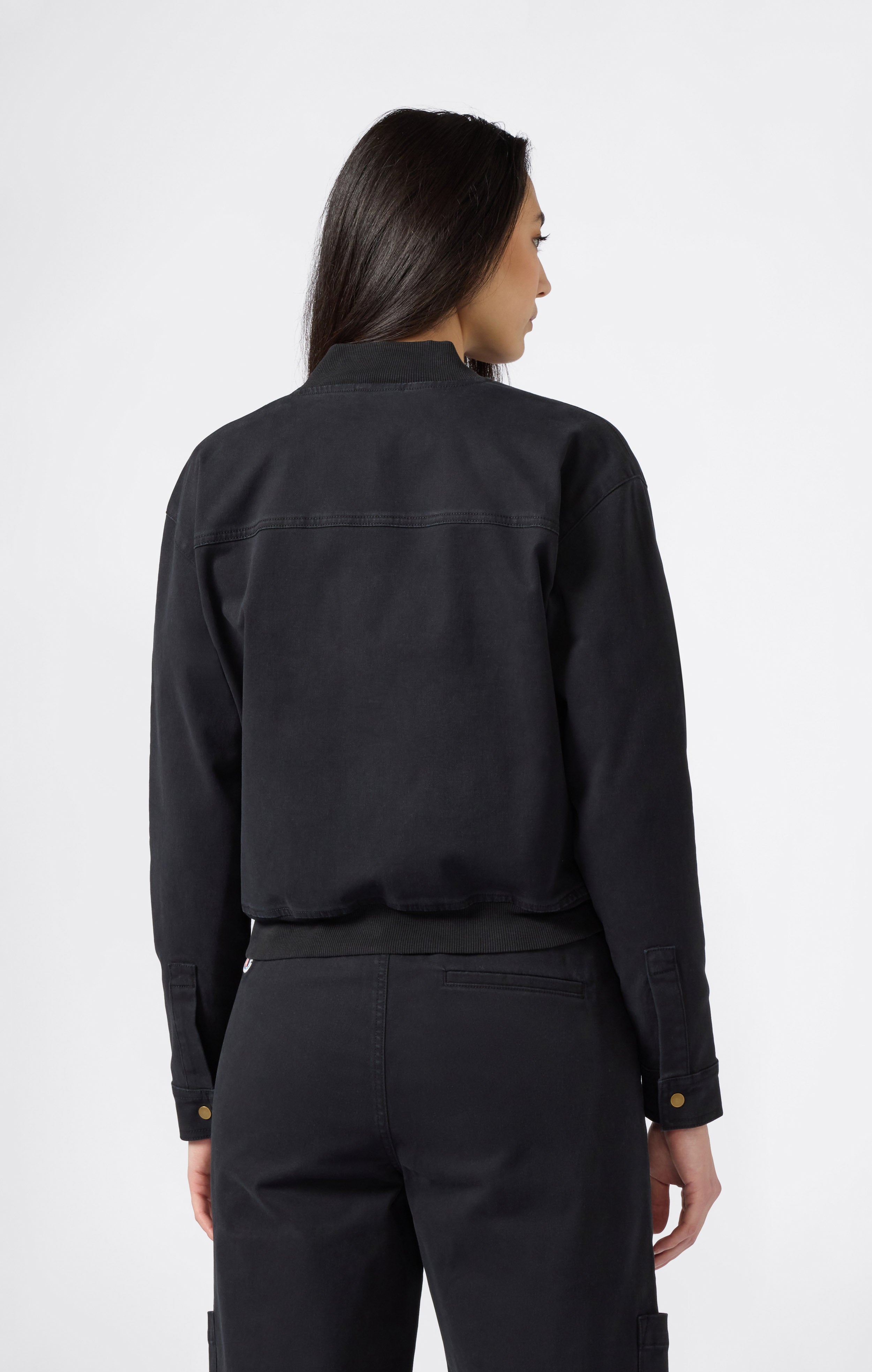 Damen Utility Jacke Kurz Aus Twill Time Capsule