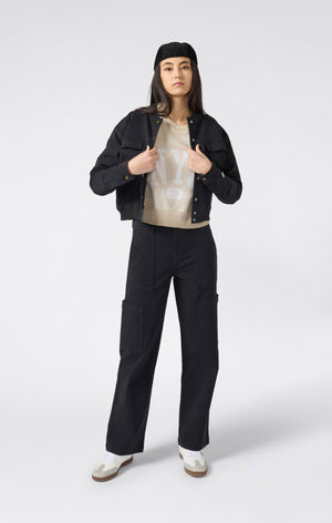 Women’s Cropped Twill Utility Jacket Time Capsule