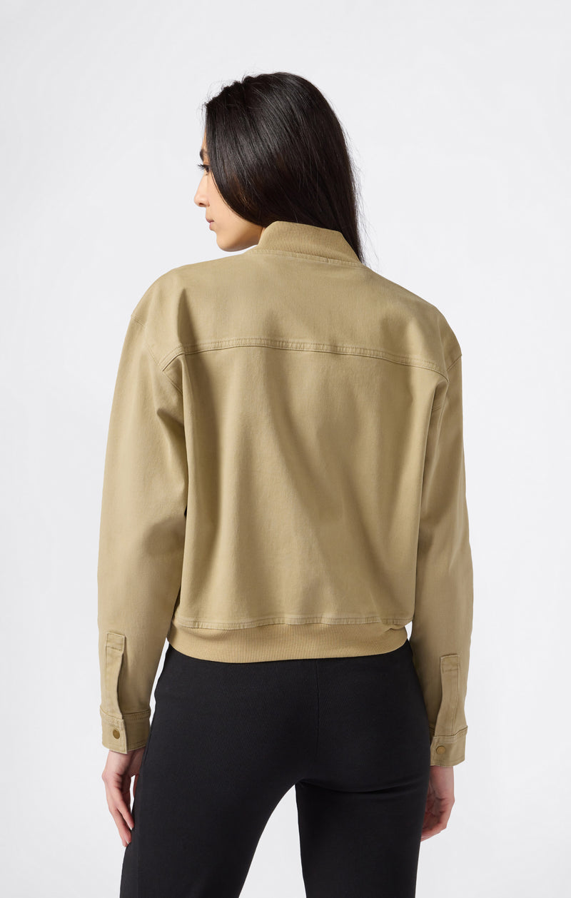 Damen Utility Jacke Kurz Aus Twill Time Capsule