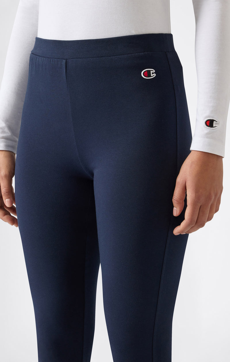 Leggings in Cotone Elasticizzato da Donna Icons