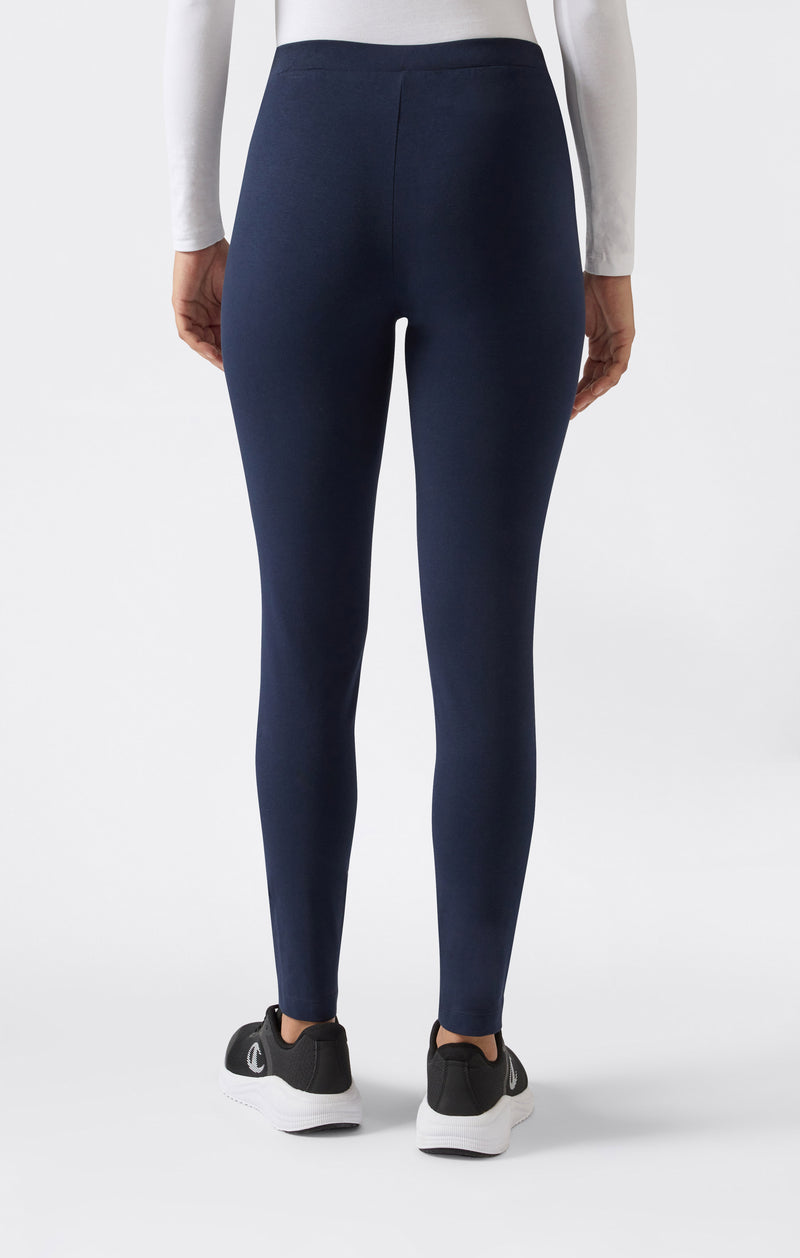 Leggings in Cotone Elasticizzato da Donna Icons