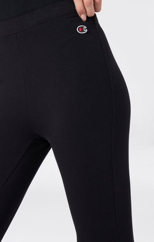 Leggings in Cotone Elasticizzato da Donna Icons
