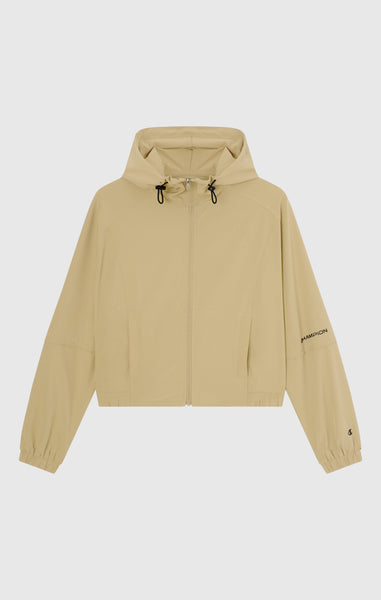 Women’s Full Zip Hooded Jacket in Stretch Fabric