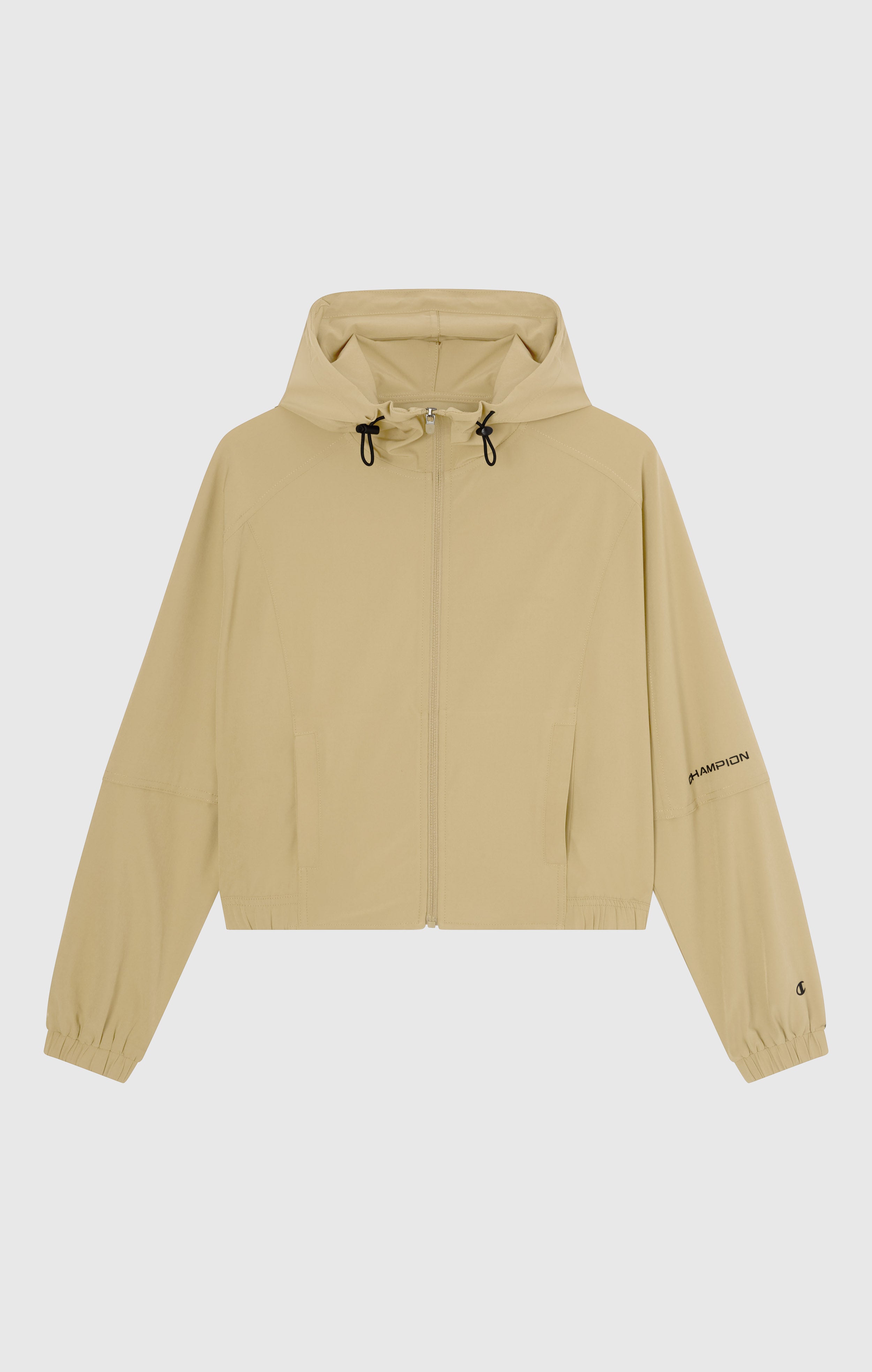 Veste Femme à Capuche Zippée en Tissu Stretch