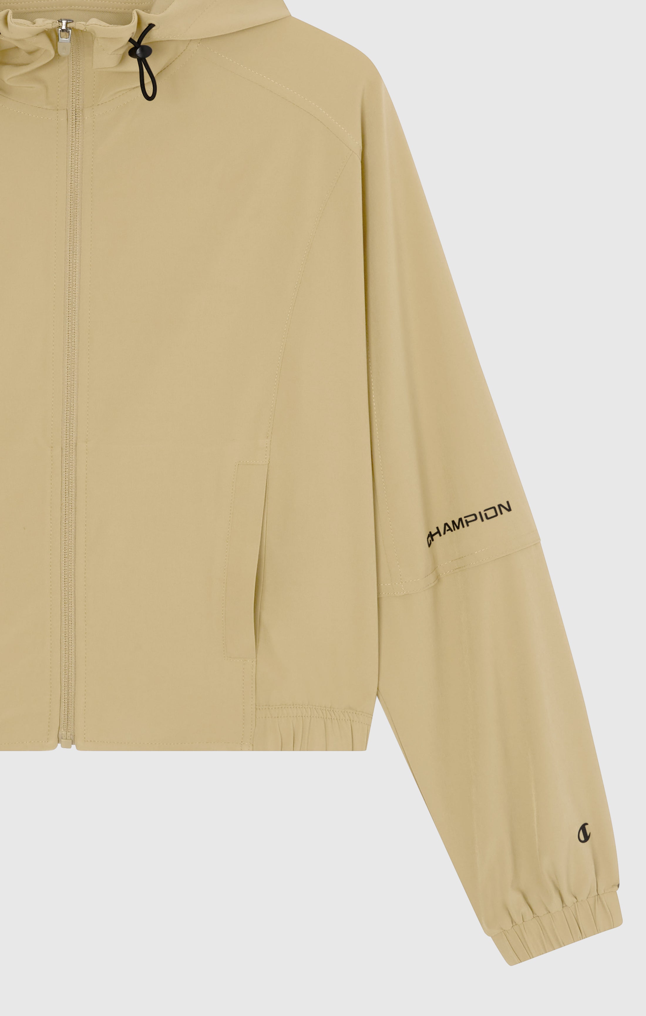 Women’s Full Zip Hooded Jacket in Stretch Fabric