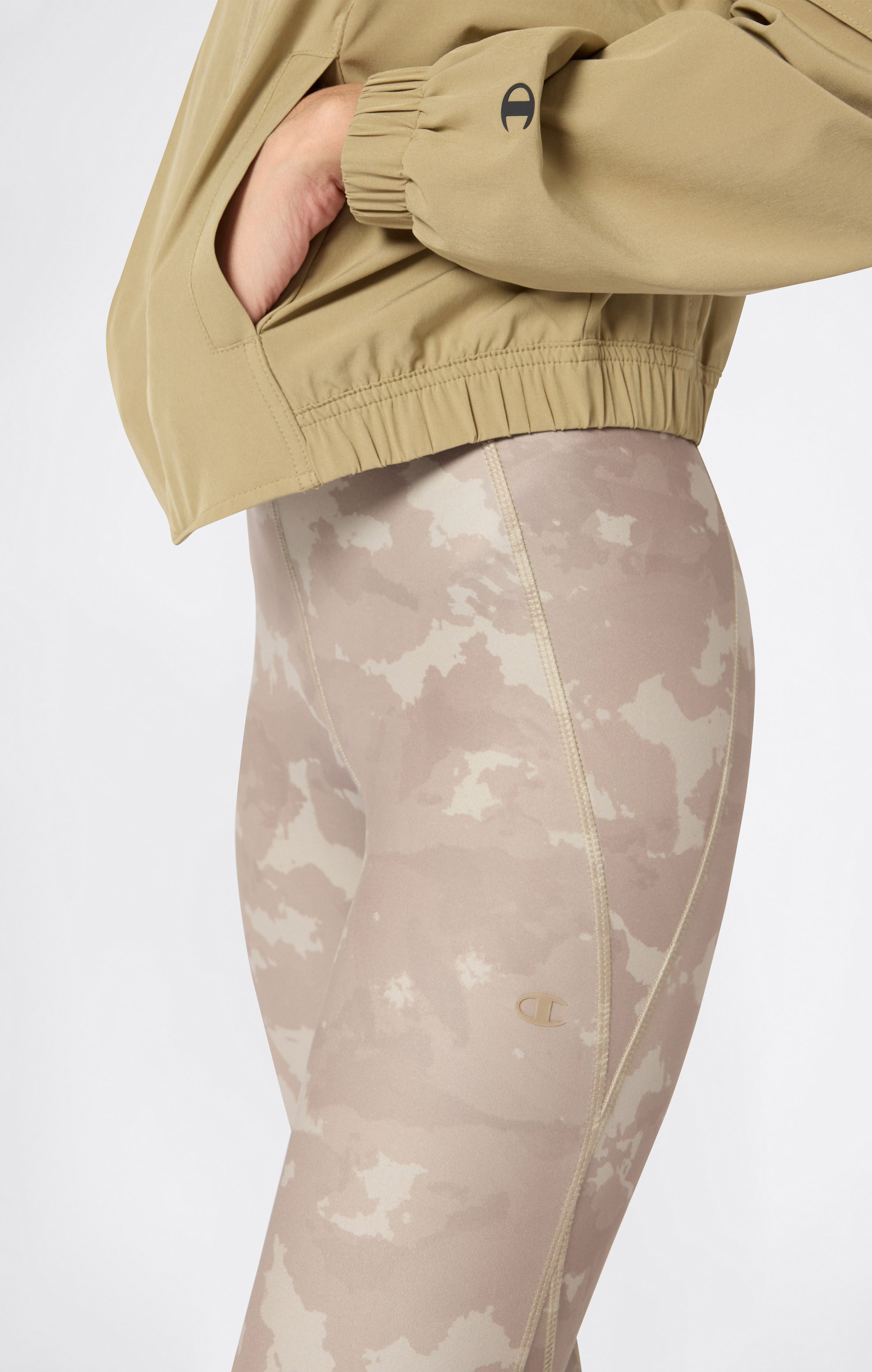 Damen Leggings mit Camouflage-Print
