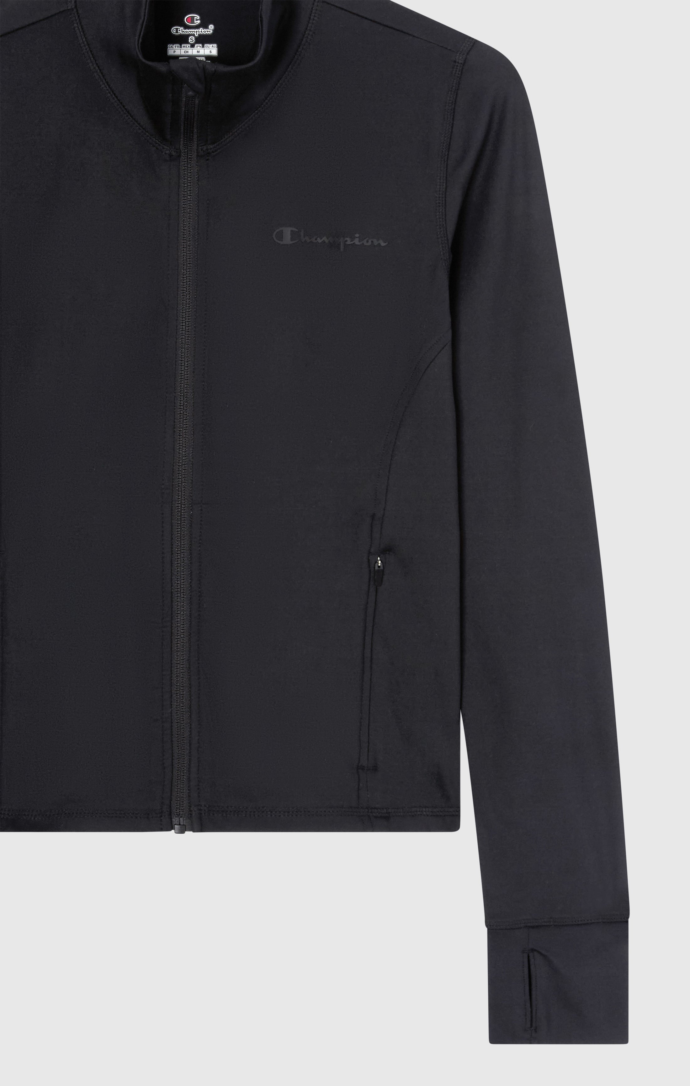 Chaqueta Mujer Cardio Con Cremallera Completa Quick Dry