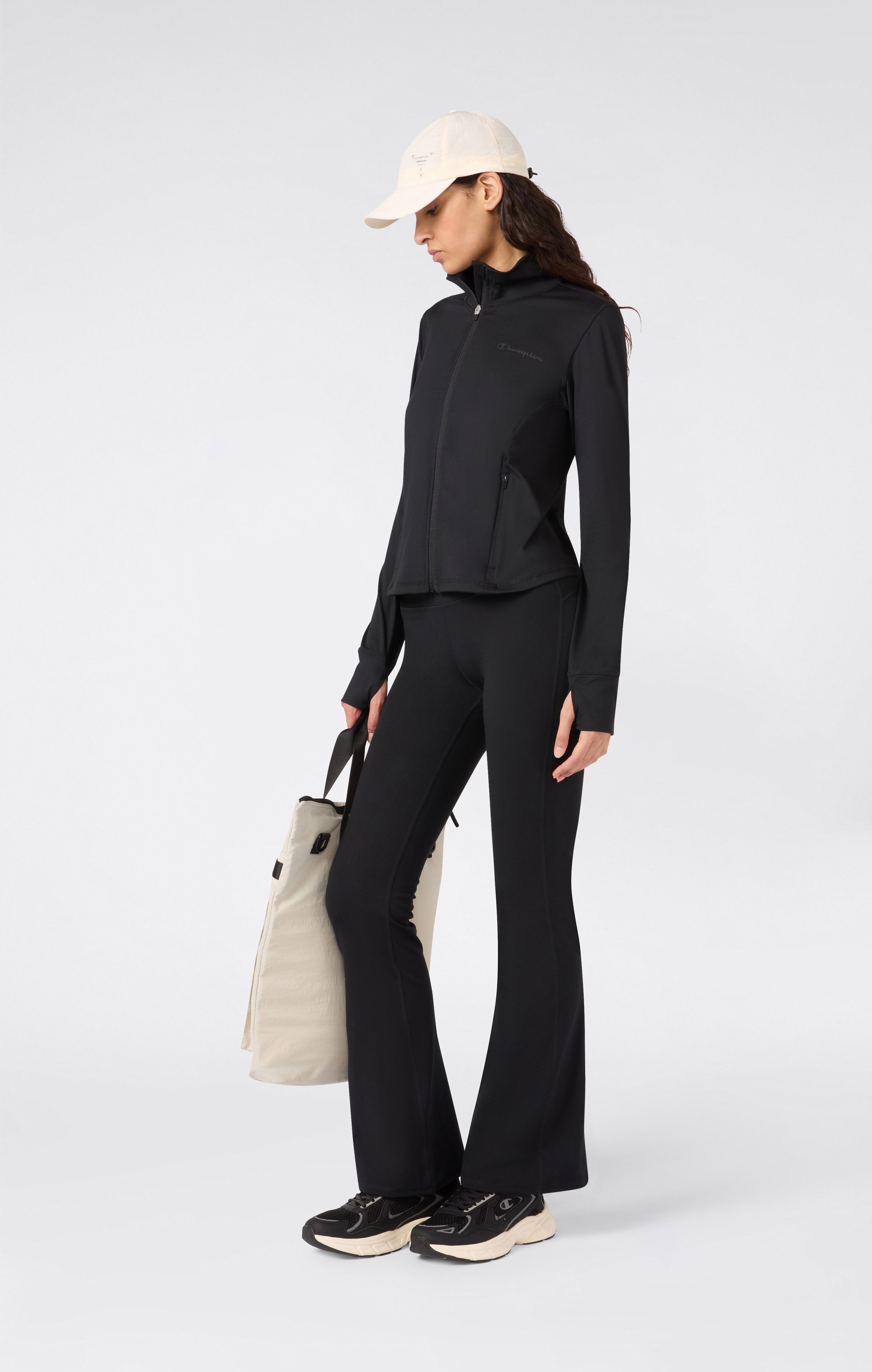 Damen Cardio Jacke Mit Reißverschluss Quick Dry