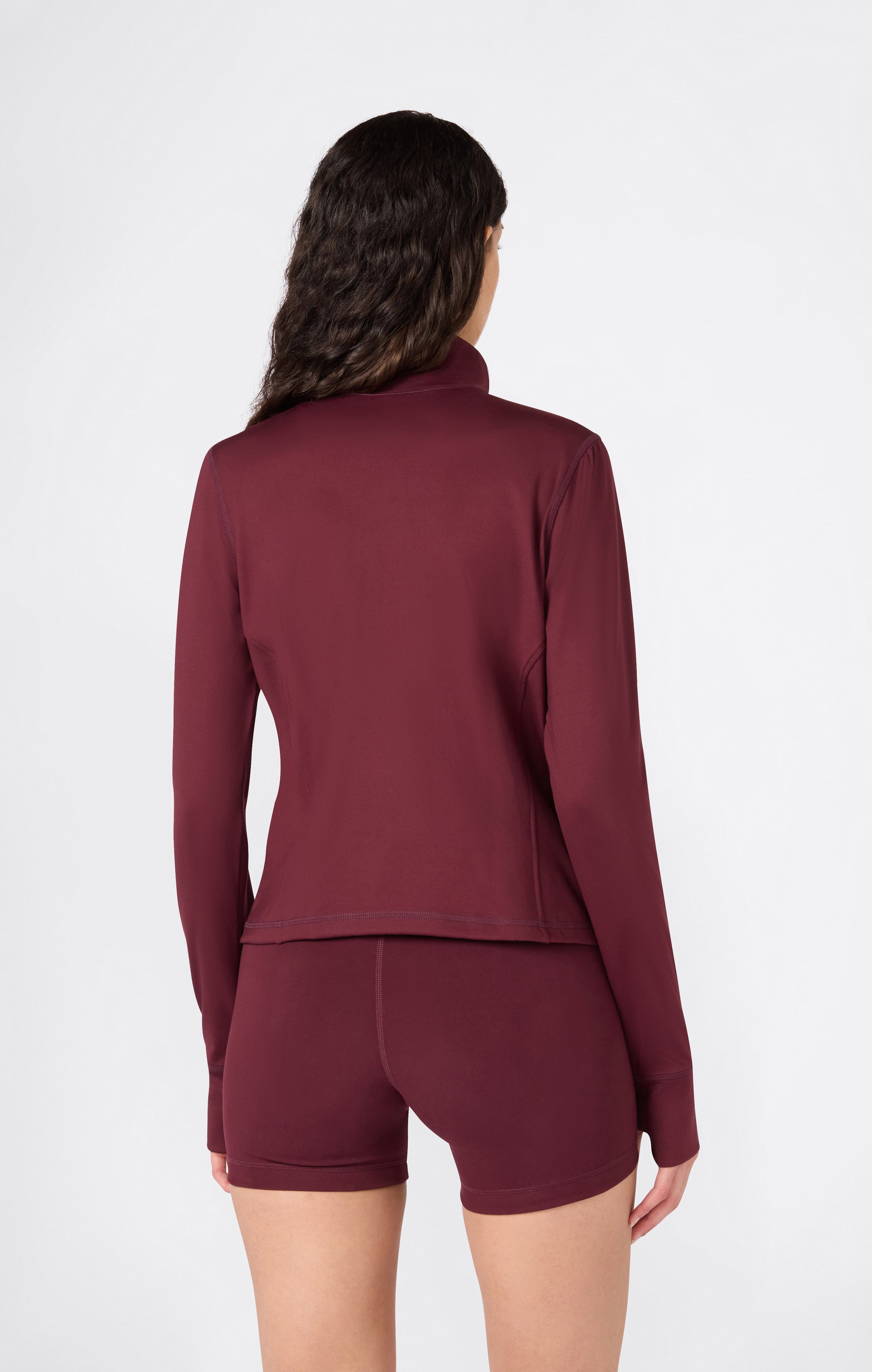 Giacca Donna Cardio Con Zip Intera Quick Dry