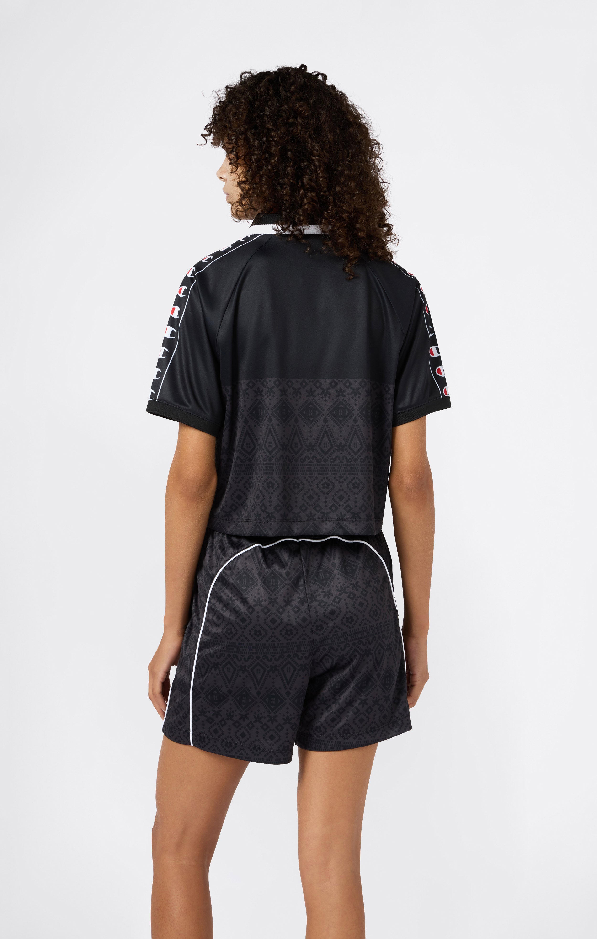 T-shirt Col V pour Femme Sport Heritage