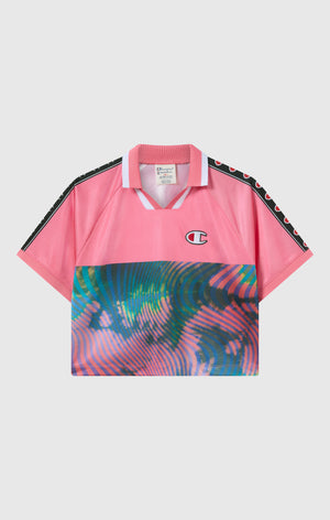T-shirt Col V pour Femme Sport Heritage