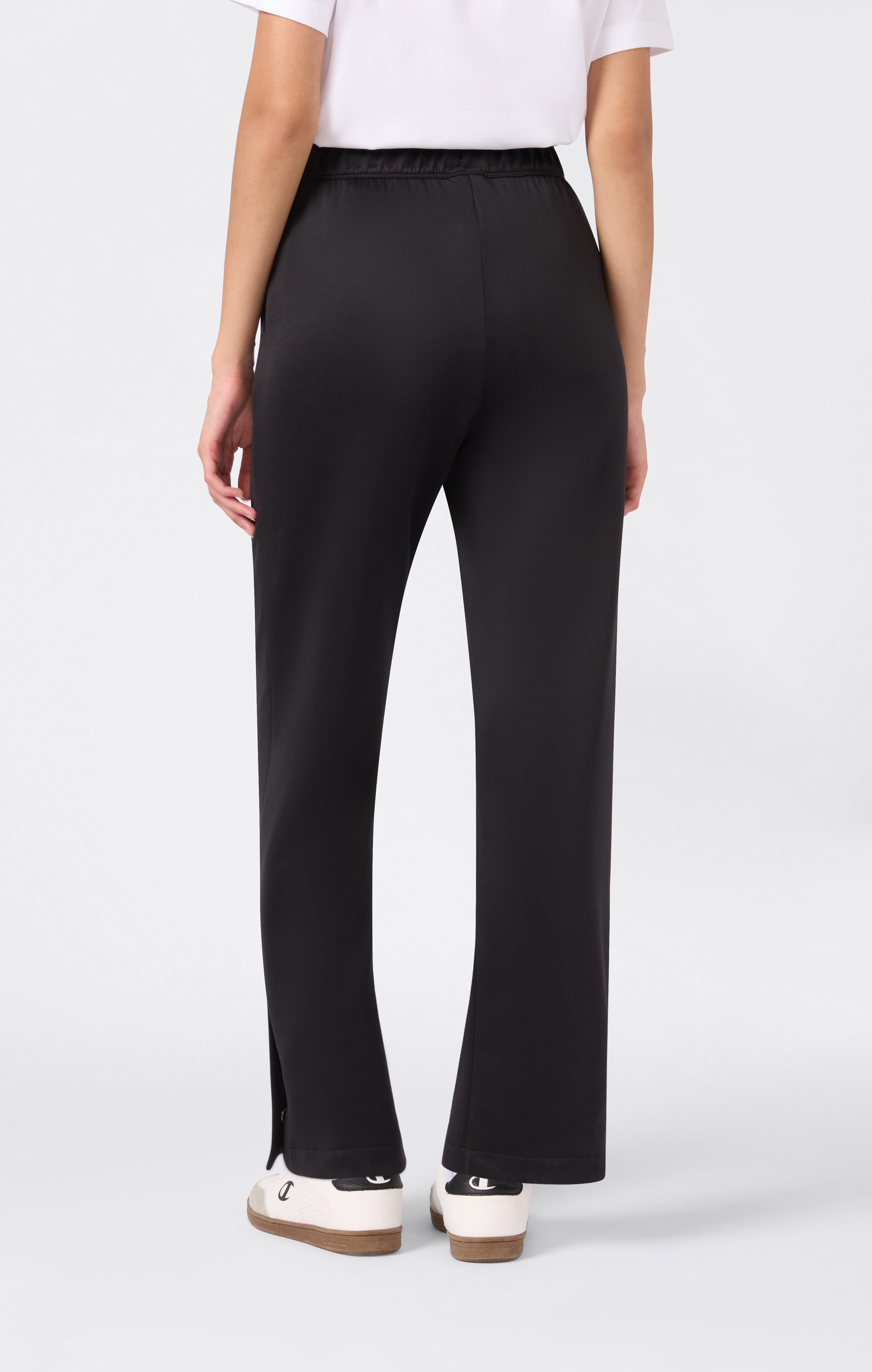 Women’s Straight Hem Pants with Side Slit Icons