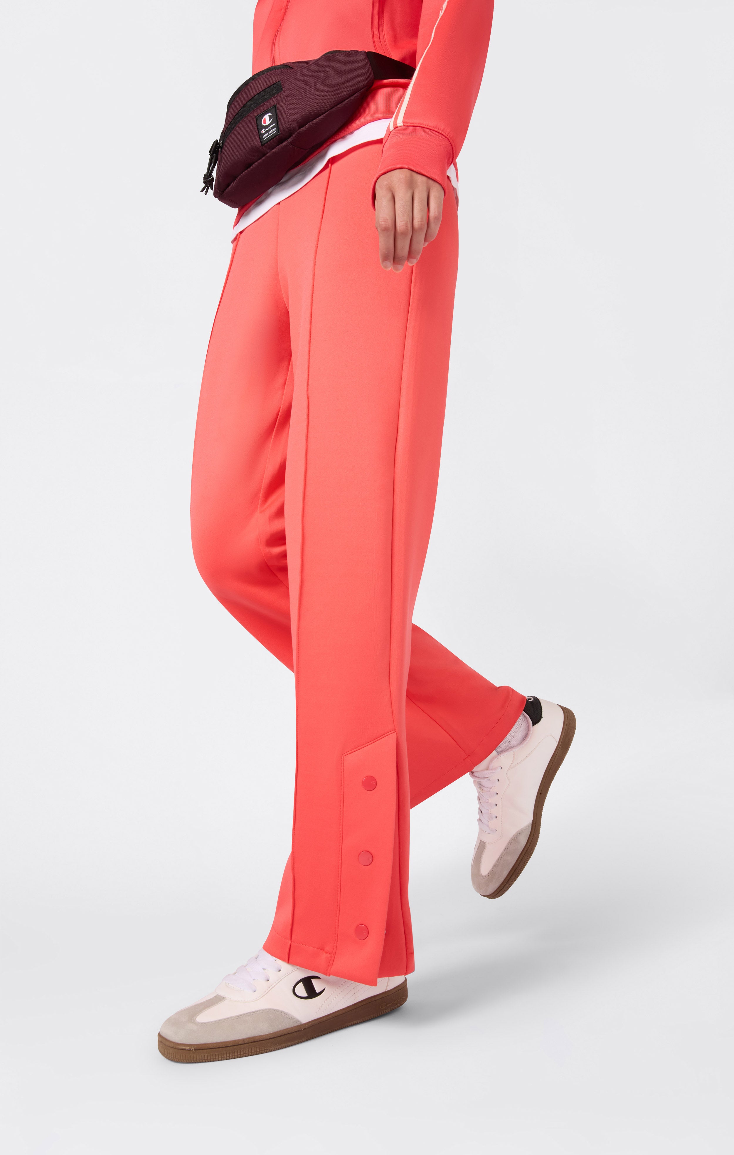 Pantalon Femme À Ourlet Droit Avec Fente Latérale Icons