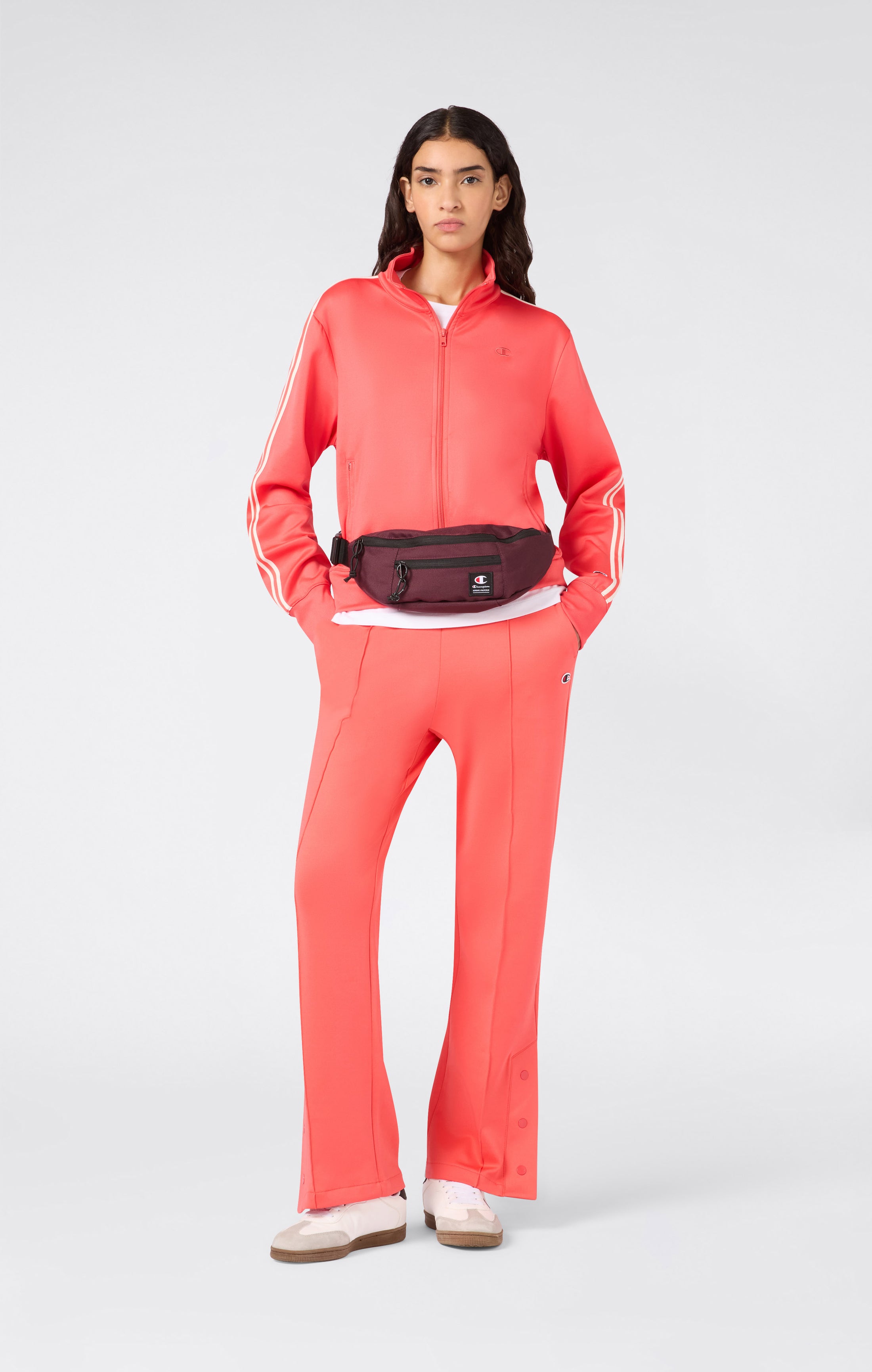 Women’s Straight Hem Pants with Side Slit Icons