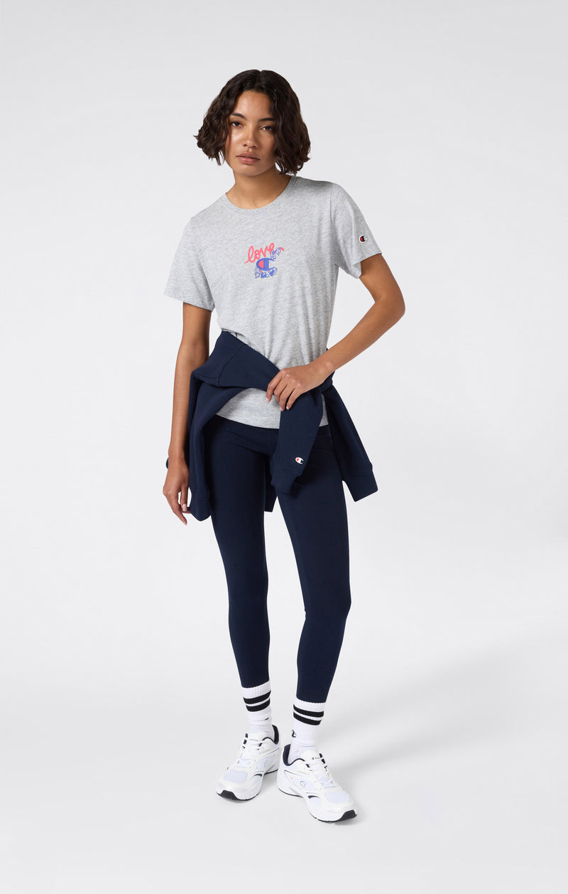 T-shirt Graphique Coupe Slim pour Femme