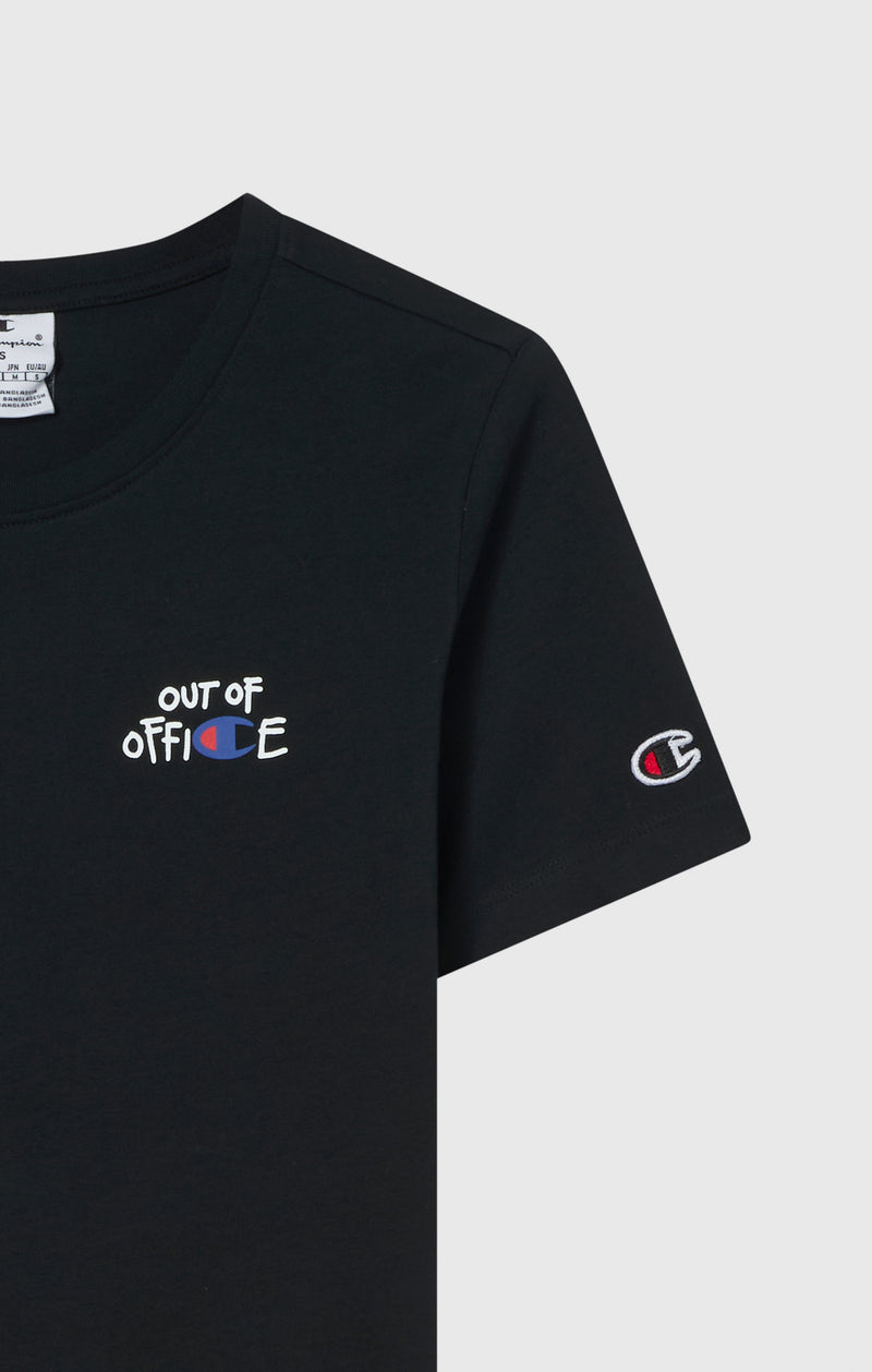 T-shirt Slim Fit con Grafica da Donna