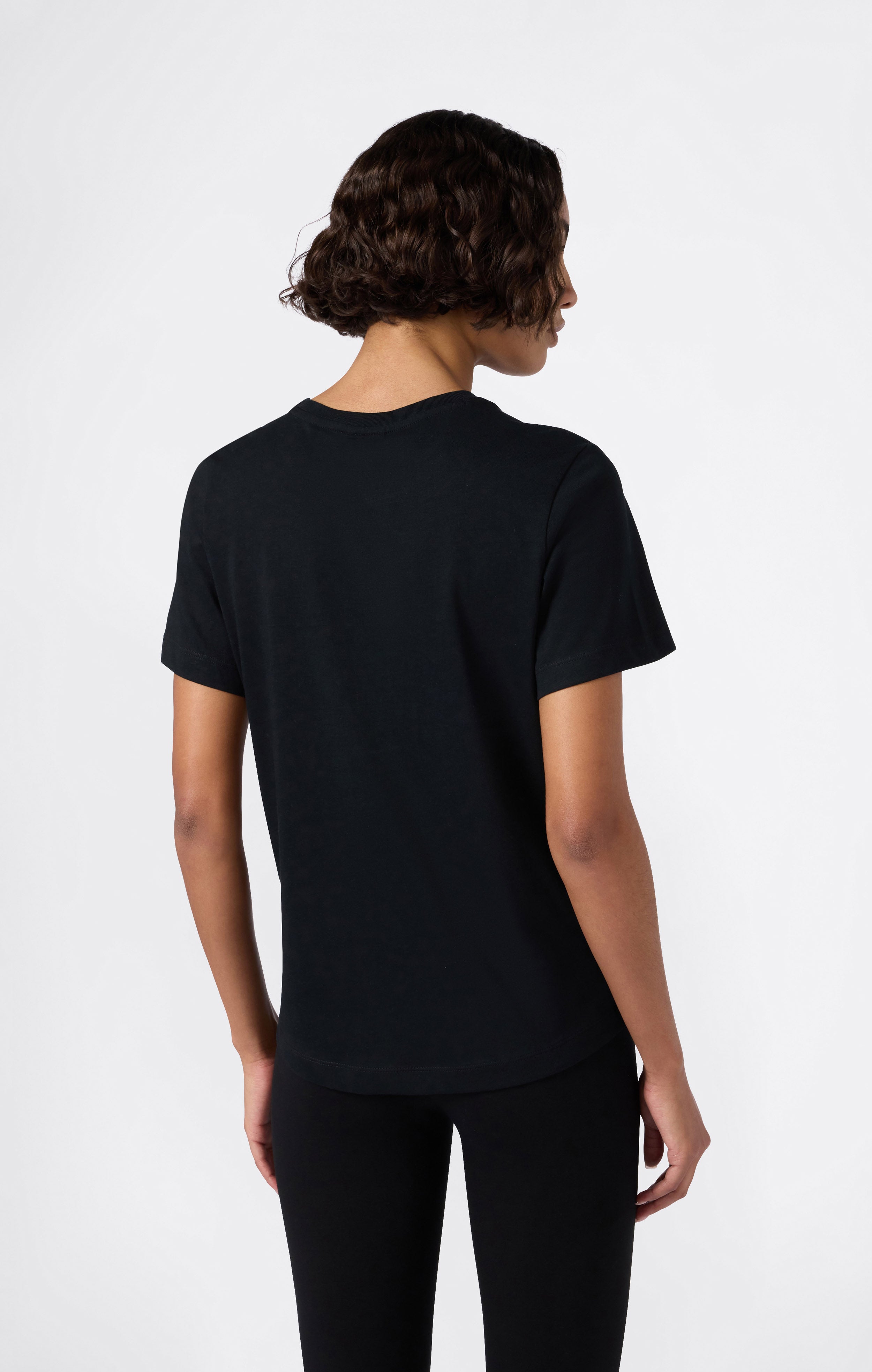 Tシャツ・カットソー 120% LINO Woman T-Shirt Black 32ALIW7753000B56832ALIW S0065R P00326250.jpg