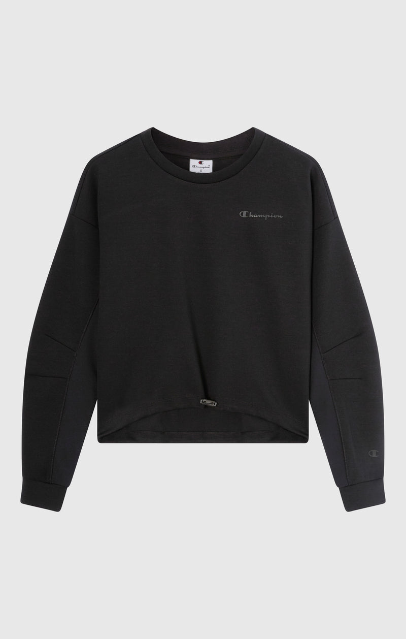 Sweat Femme Col Rond Avec Ourlet Ajustable C-Tech