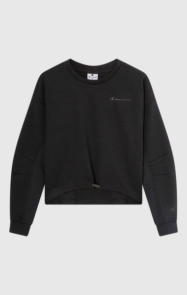 Women’s Crewneck Sweatshirt with Adjustable Hem C-Tech