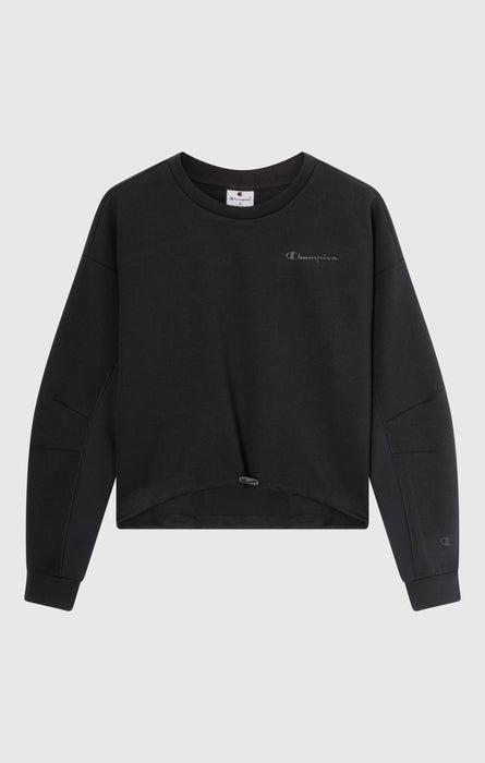 Women’s Crewneck Sweatshirt with Adjustable Hem C-Tech