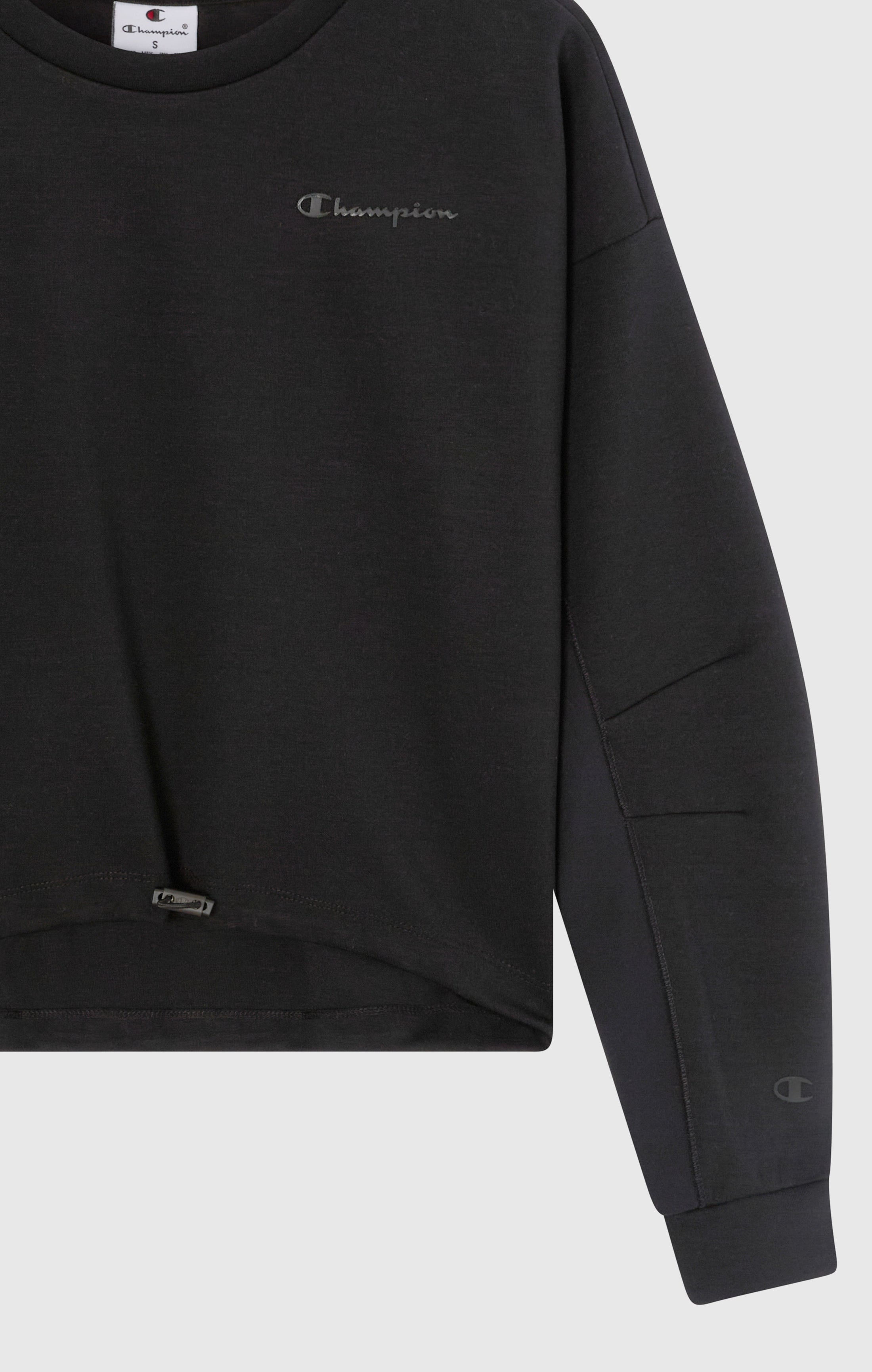 Sweat Femme Col Rond Avec Ourlet Ajustable C-Tech