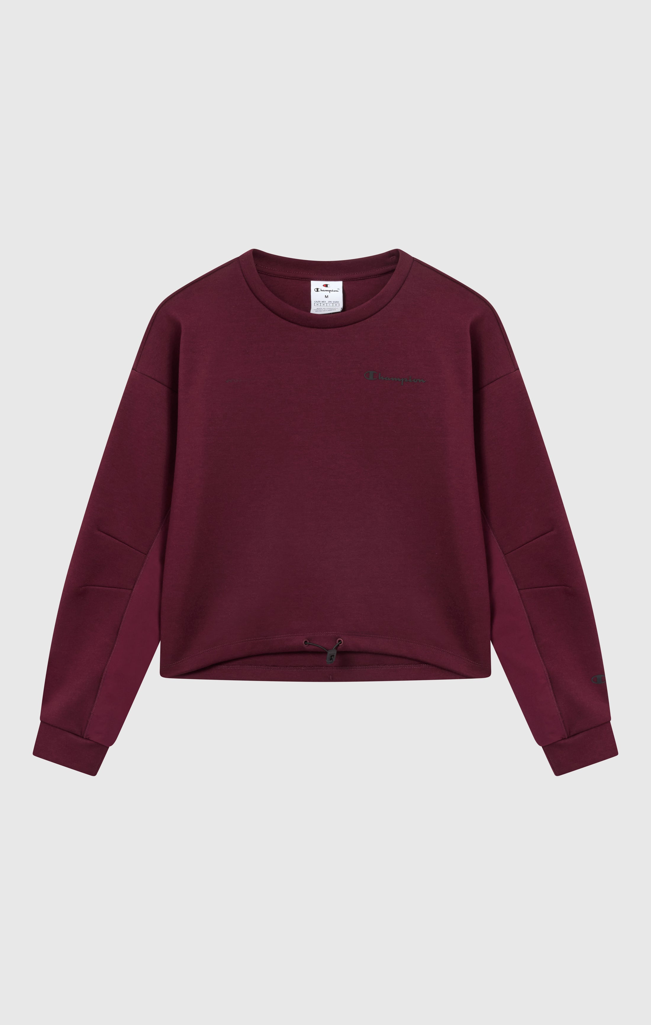 Sweat Femme Col Rond Avec Ourlet Ajustable C-Tech