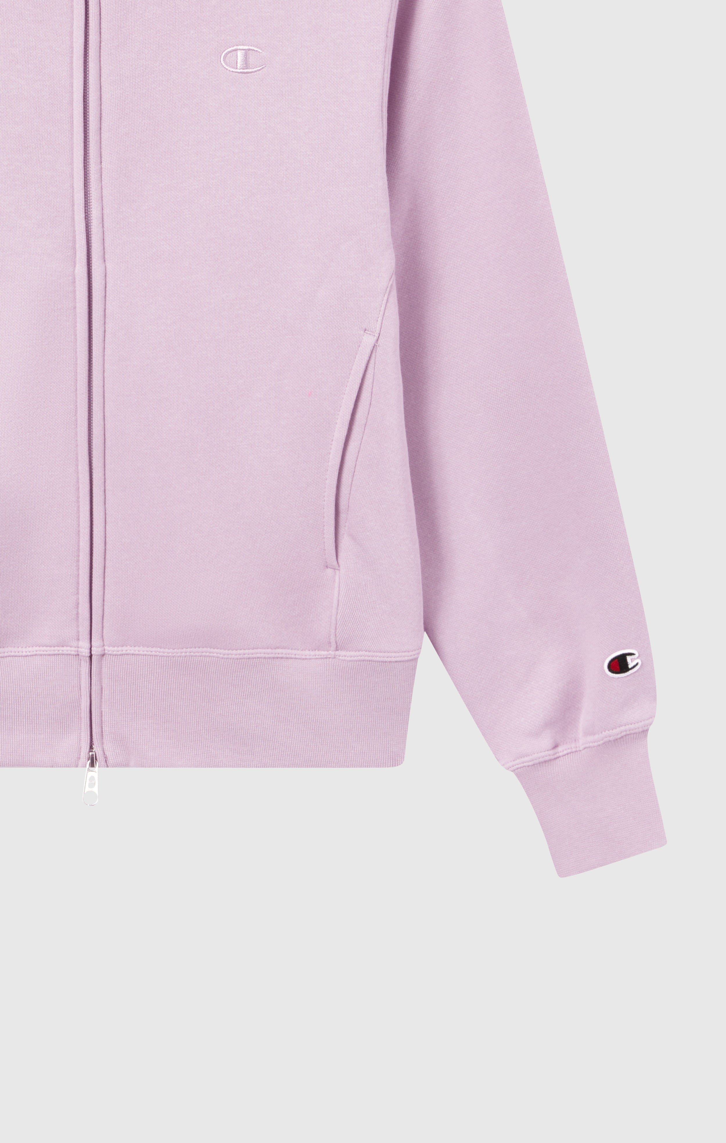 Sweat à Capuche Zippé Femme avec Intérieur Gratté Icons