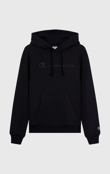 Women’s Fleece Hoodie with Big Embroidered Logo Icons